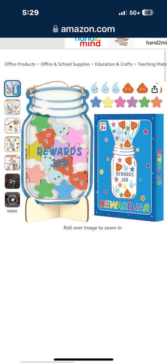 47PCS Reward Jar for Kids Toddlers Personalized Stars Reward Jar for Students Classroom Bulletin Board Reward Jar for Boys Girls Behavior Reward Chart Potty Training Home Management Tool Gift Idea