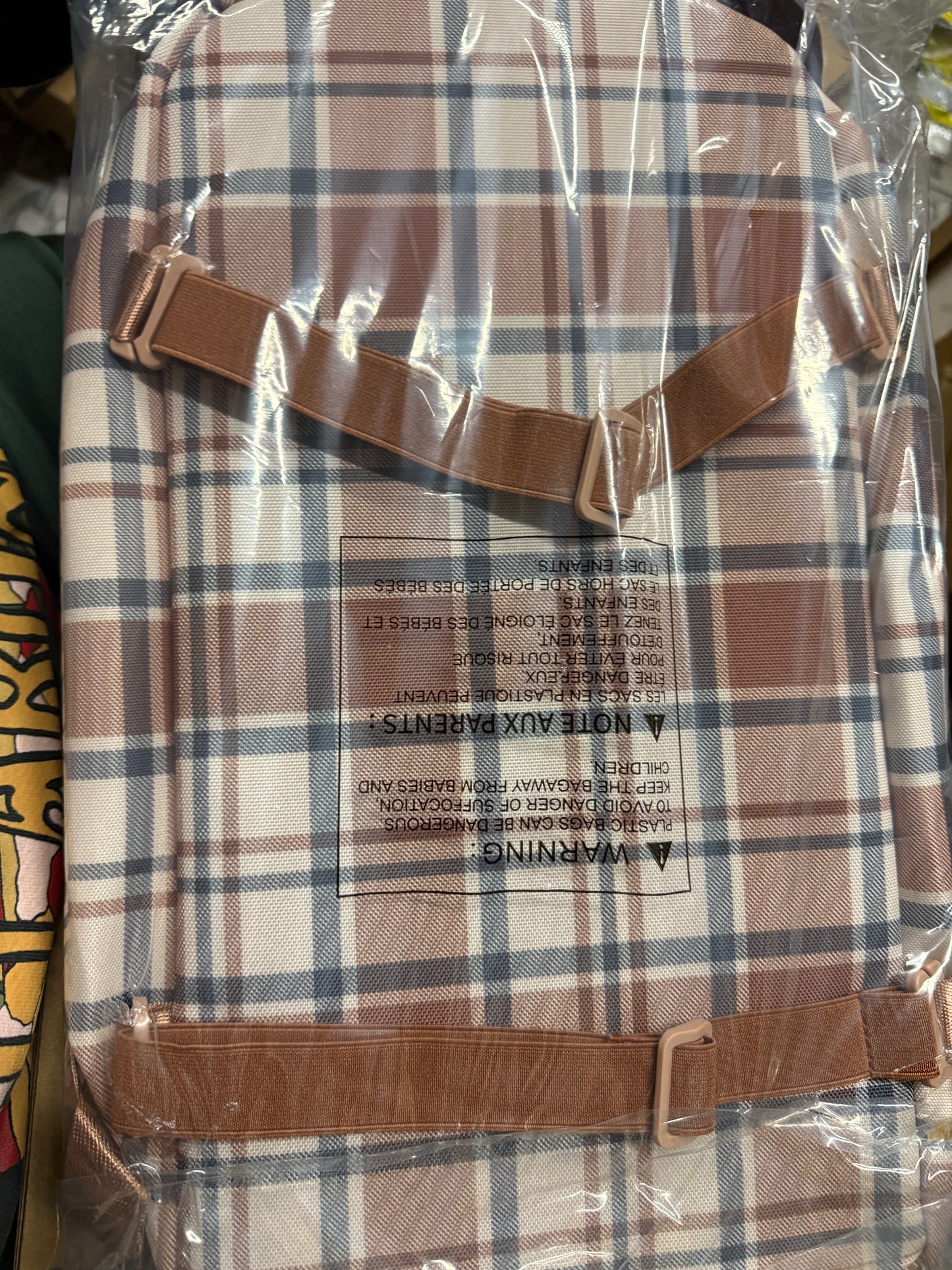 Center Console Dog Car Seat, Puppy Carseat for Small Dogs, Cat Car Seat with Metal Frame and Double Protection Seat Belts, Pet Booster Seat with Washable Cushion and Clip-on Leash Cute Plaid