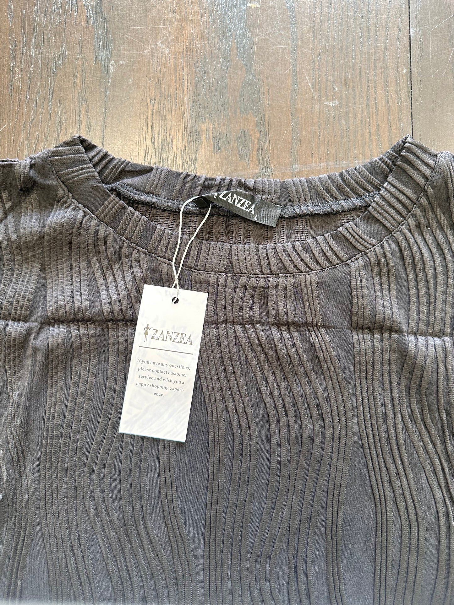 ZANZEA Women’s Tank Top, Cap Sleeve, Textured Women’s  Casual and Loose Fit, Black  (Size Large)