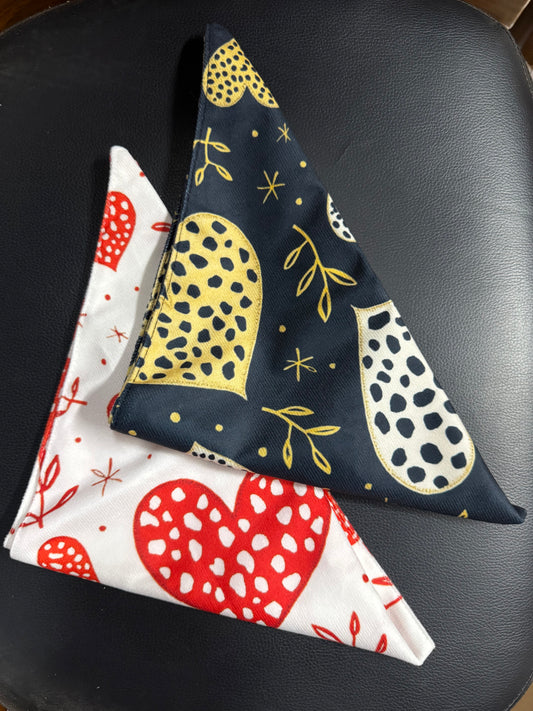 Persoshow Dog Bandana for Small, Medium, and Large Dogs, Cat Dogs Kerchief Triangle Bibs Scarf for Girls or Boys Pet Gifts (Sizes Small and Medium)