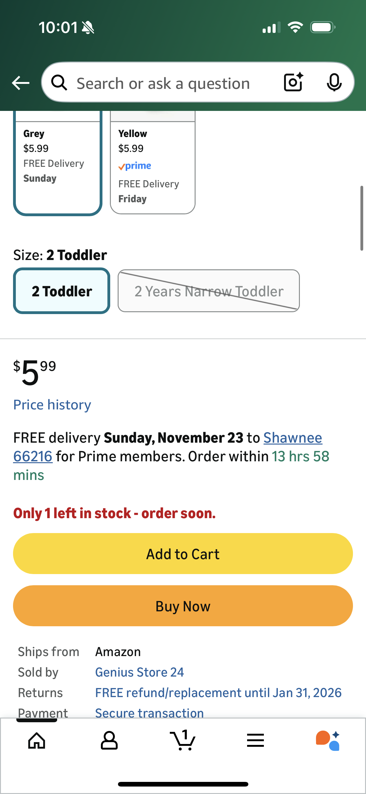 Toddler Shoe Socks, Baby Shoe Socks, Soft Non-Slip, Comfortable and Breathable (Size 2T)