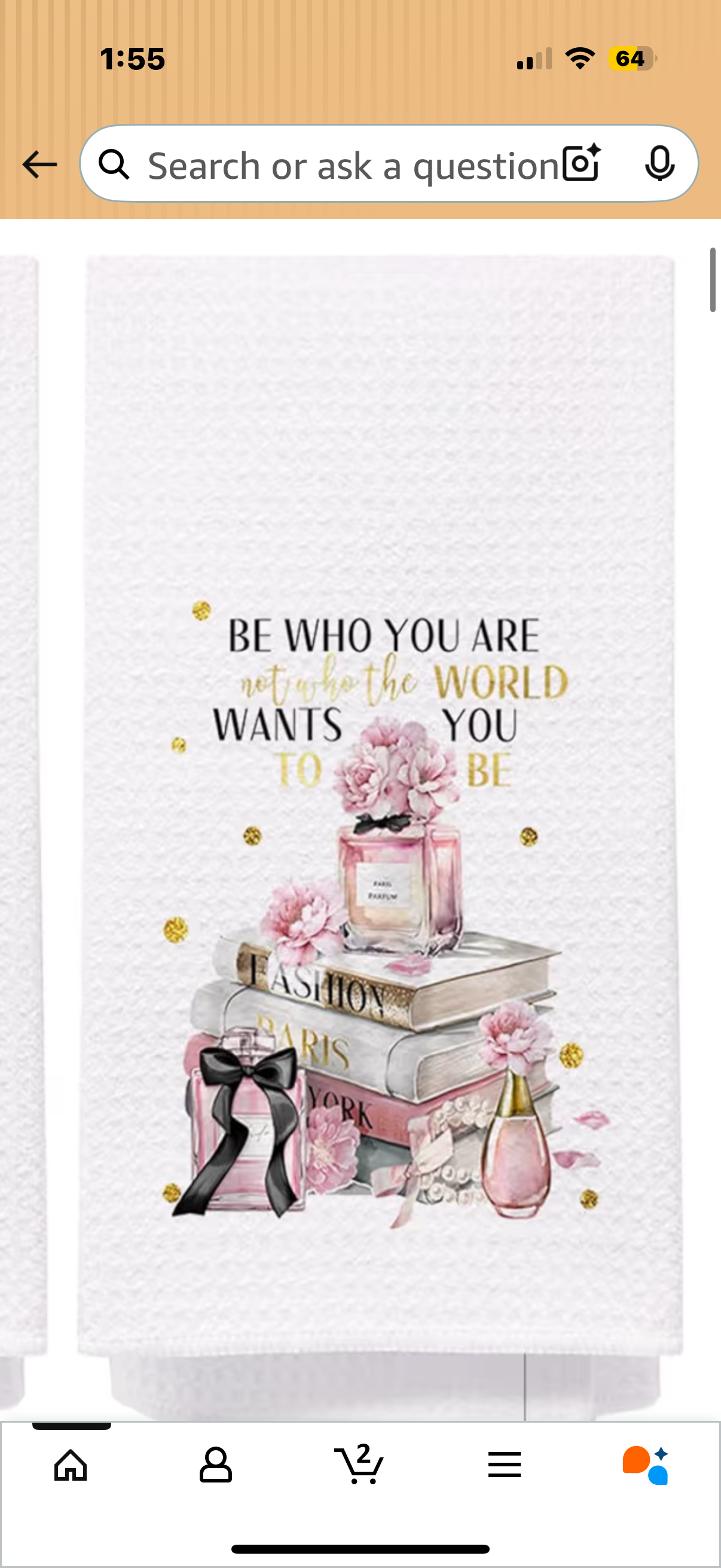 Pink Kitchen Towels Set of 2, Fashion Book Art Decorative Hand Towels for Bathroom, Girls Decor, Dish Tea Towels, Modern Kitchen Decor, 16x24 Inches