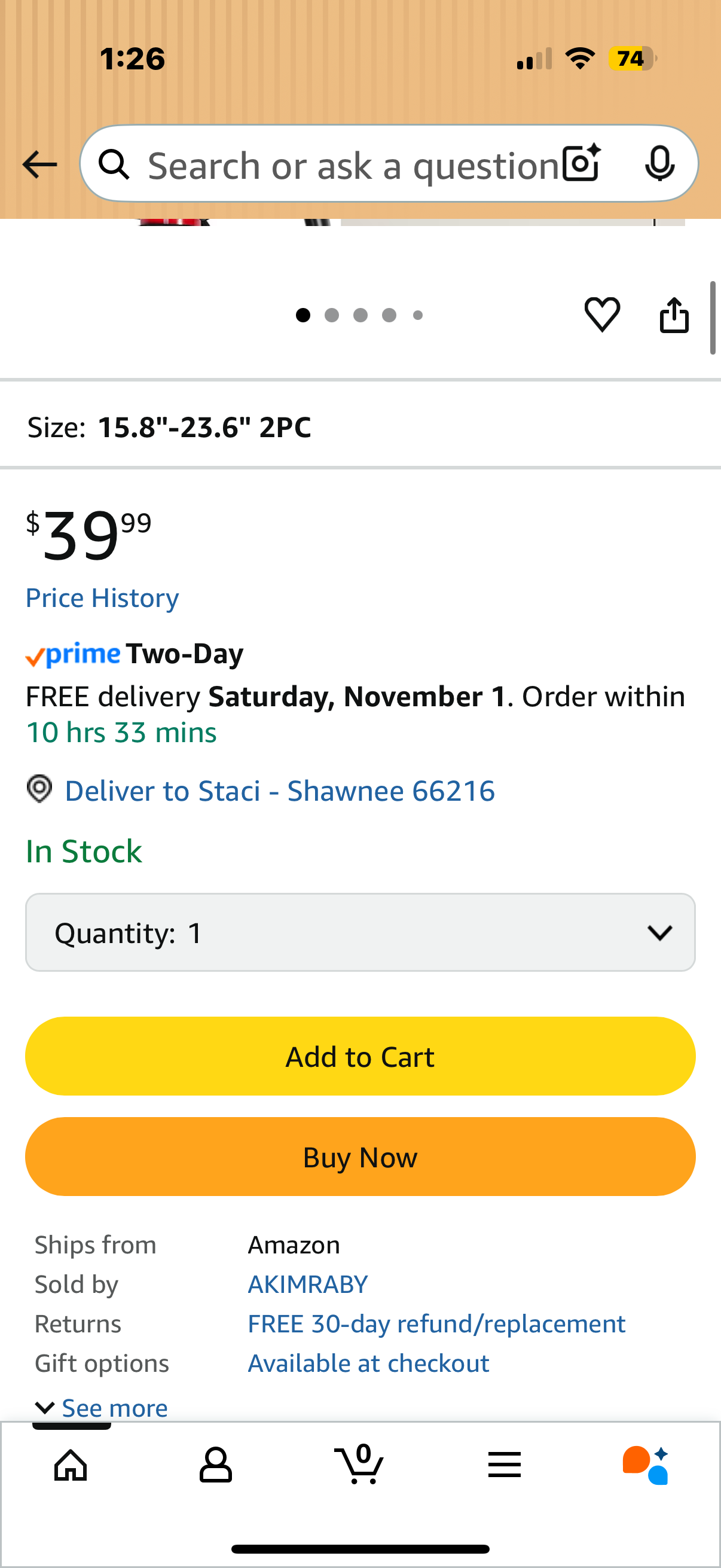 Cabinet Jacks for Installing Cabinets, Heavy-Duty 15.8"-23.6" Jack Rod, 220-lb Capacity Cabinet Installation Tools with Adjustable Non-Slip Pads, Third Hand Tool with Spring-Loaded Pins, 2 Packs