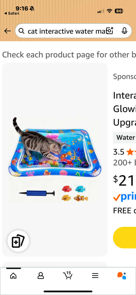 Water Mat for Cat,Pet Pad
