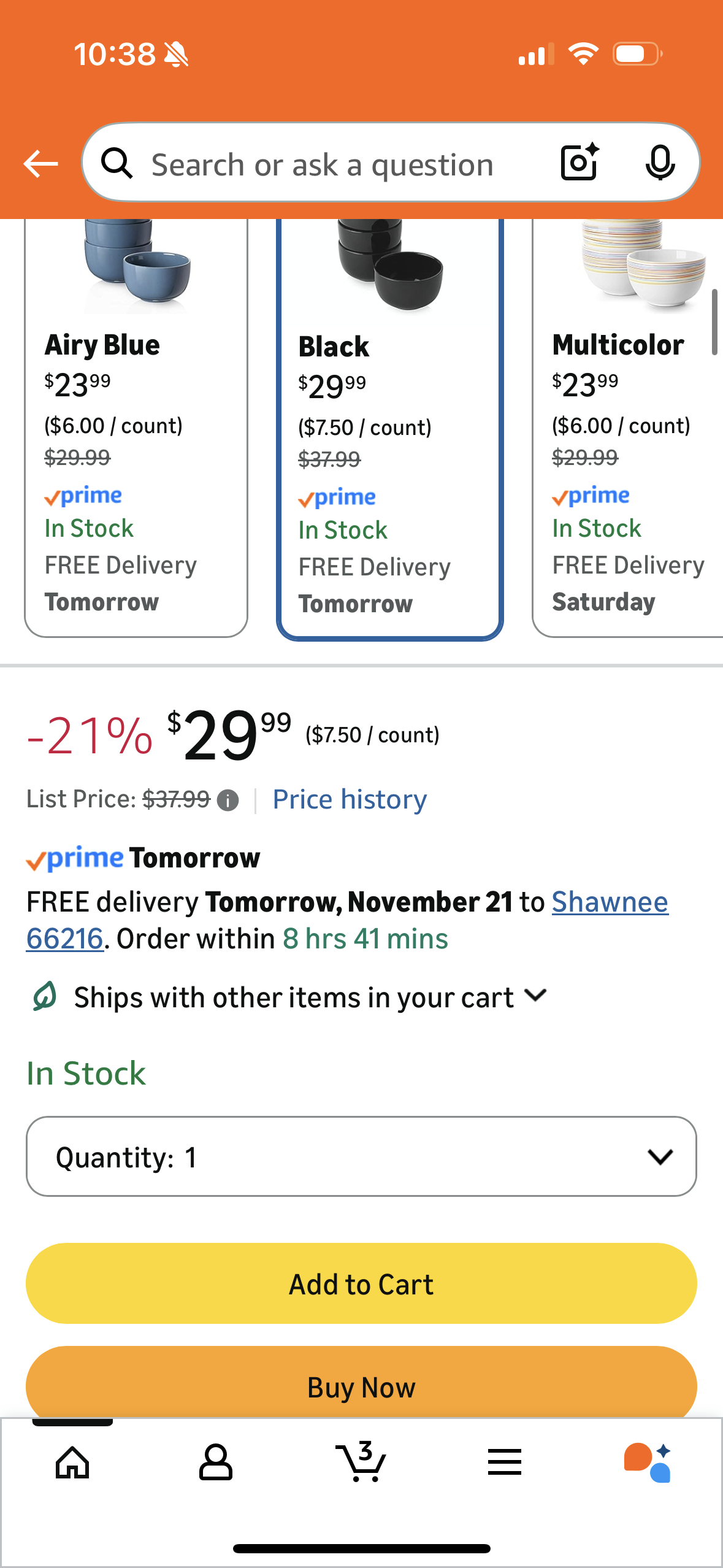 DOWAN 5.8" Deep Soup Bowls & Cereal Bowls - 30 Ounces Large Bowls Set of 4 for Kitchen - Ceramic Bowls for Cereal, Soup, Oatmeal, Salad, Ramen, Noodle, Rice - Dishwasher & Oven Safe (Black)