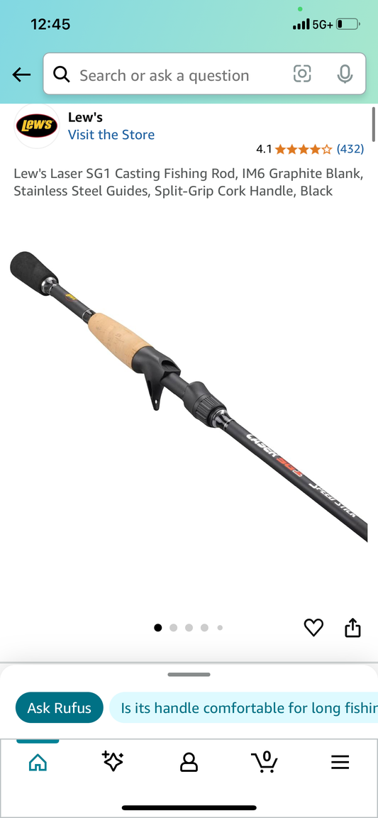 New - Casting Fishing Rod/Pole (G695)