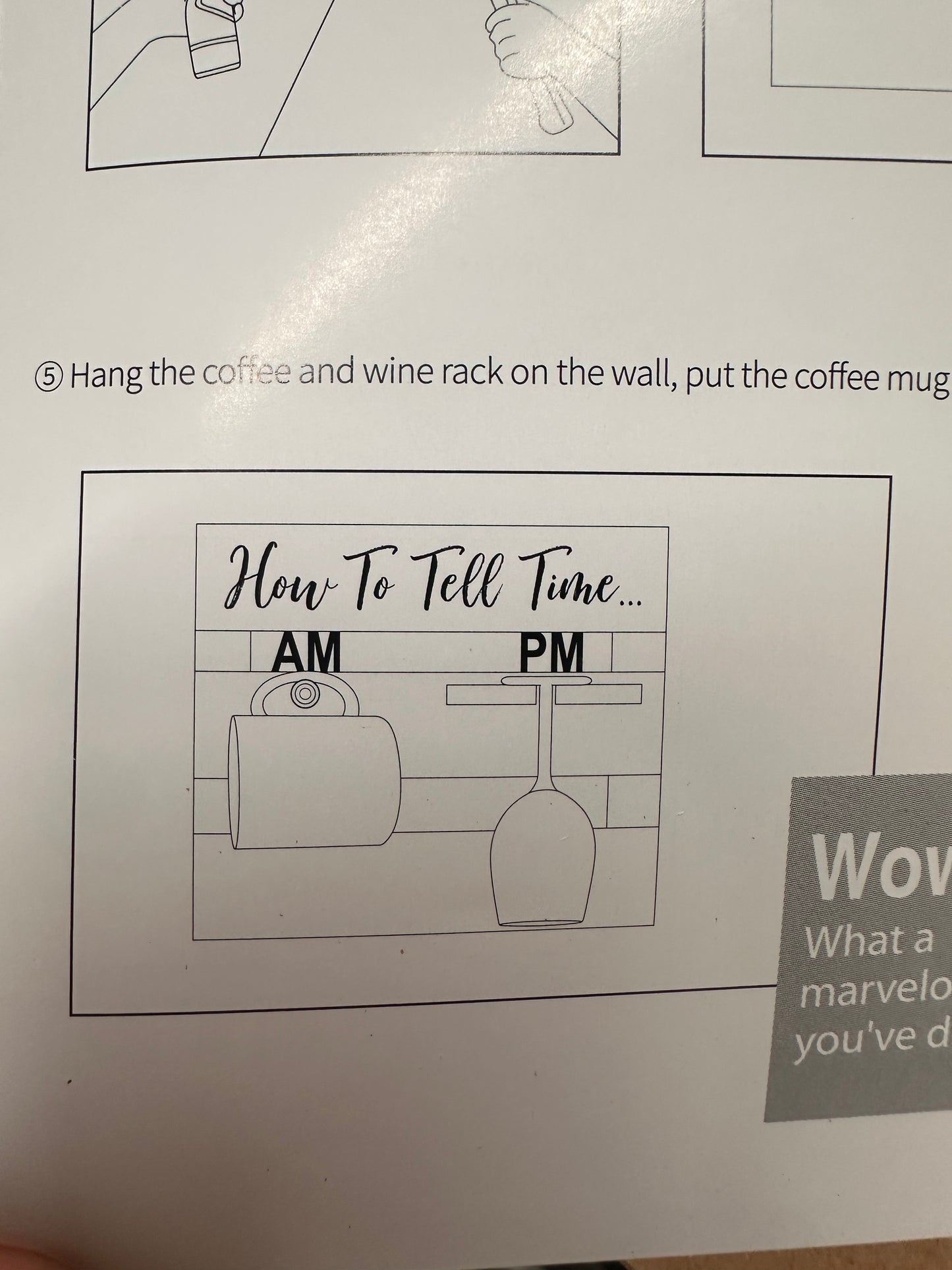 Coffee and Wine Rack How Do Retirees Tell Time