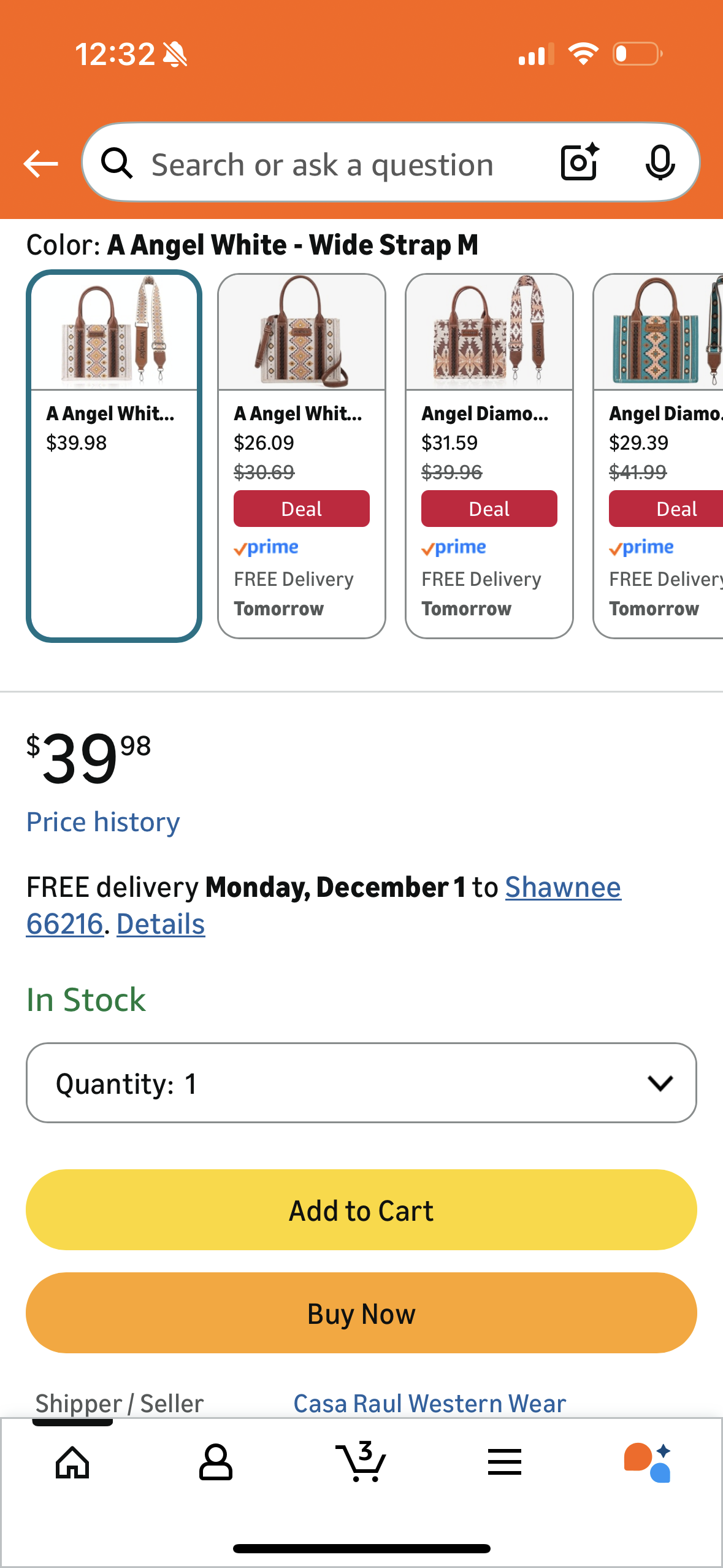 Wrangler Purse Aztec Tote Bag for Women Western Top-handle Hobo Handbags