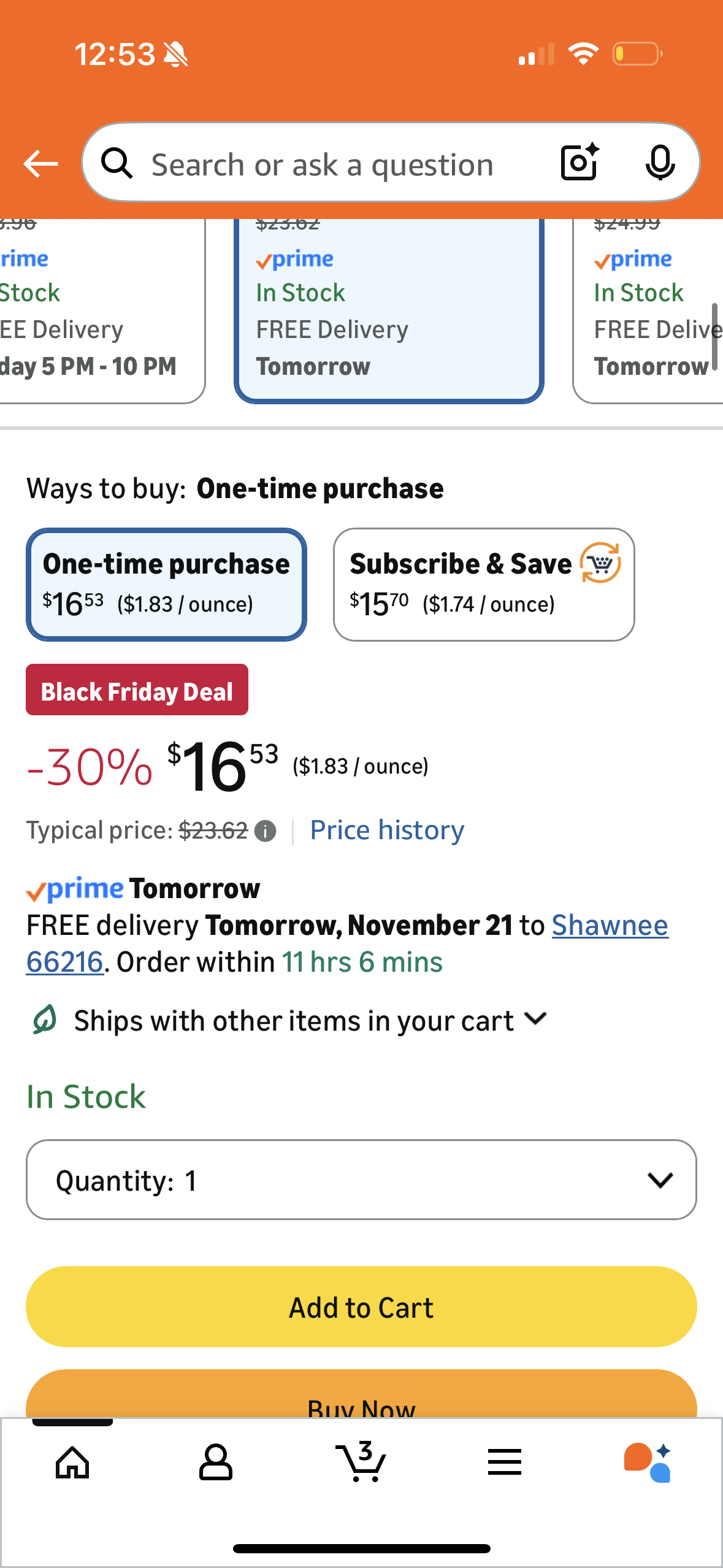 Liquid I.V.® Hydration Multiplier - Popsicle Firecracker | Electrolyte Powder Drink Mix | 1 Pack (16 Servings)