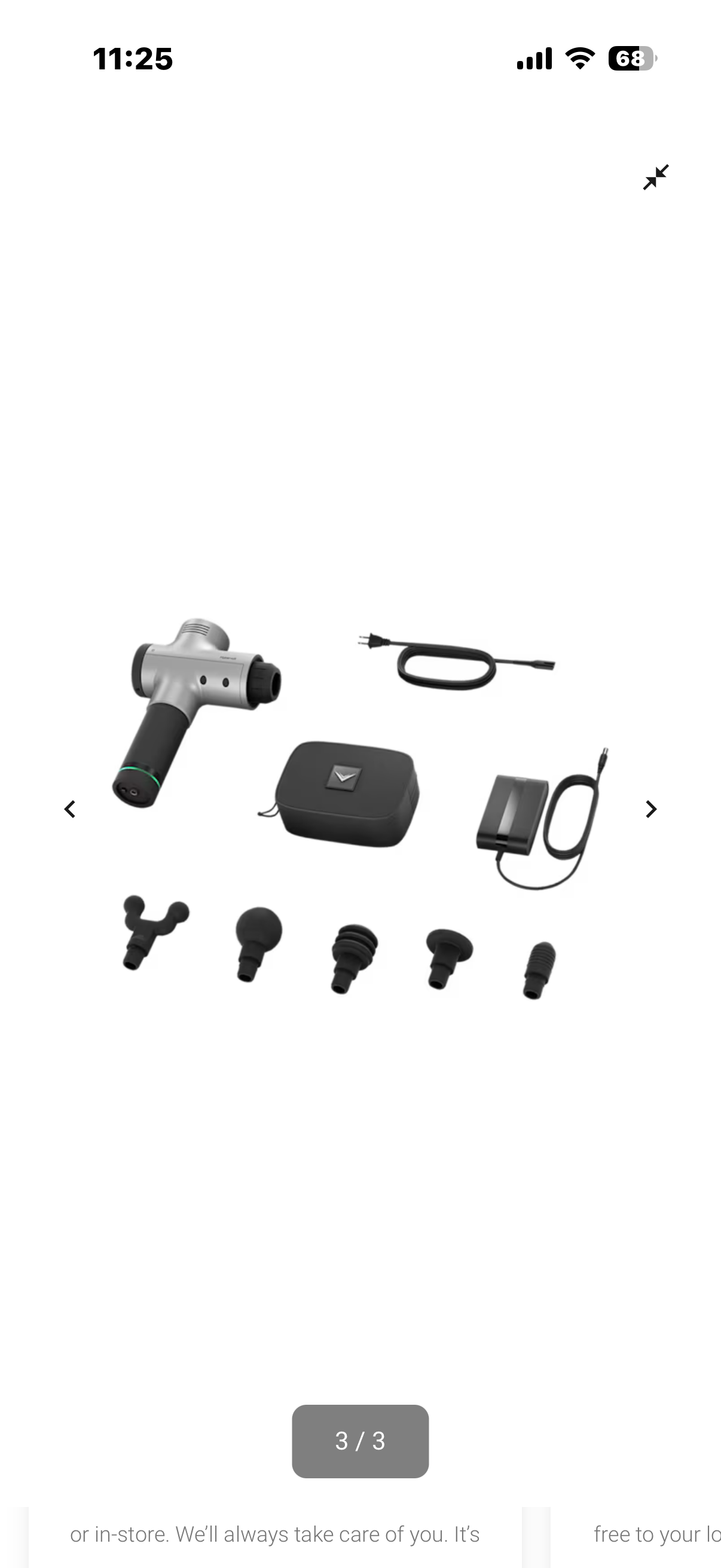 Hyperice  Hypervolt Handheld Percussion Massage Device