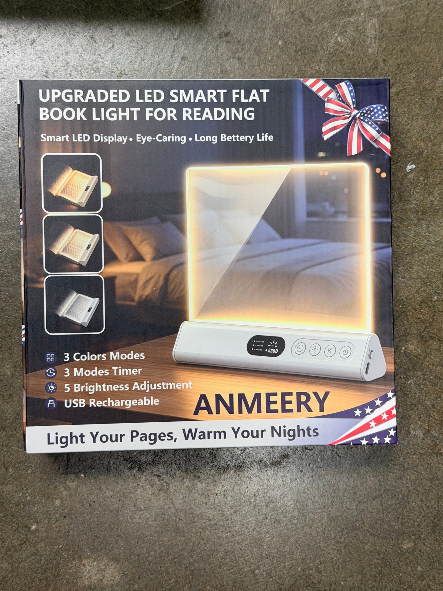 LED Smart Flat Book Light