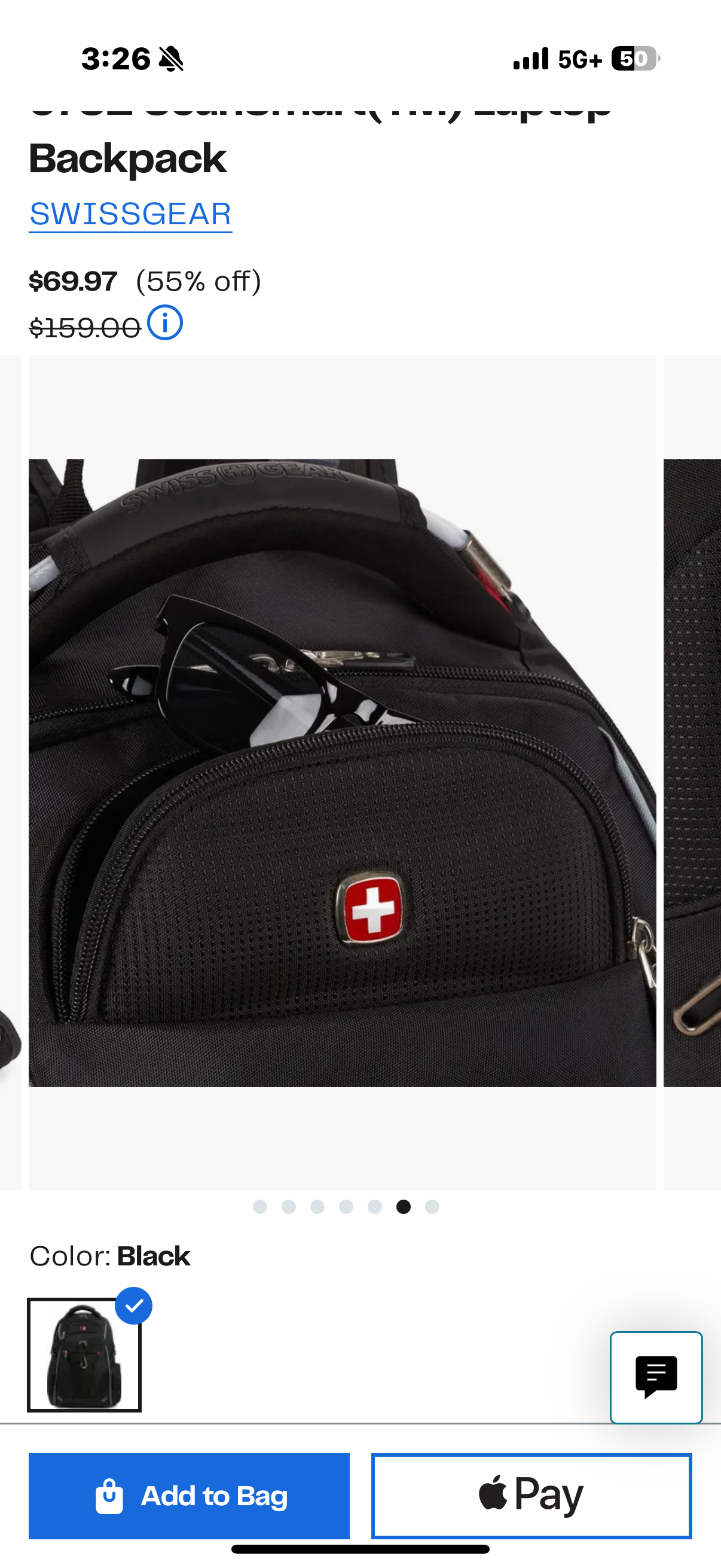Swiss Gear 6752 ScanSmart(TM) Laptop Backpack