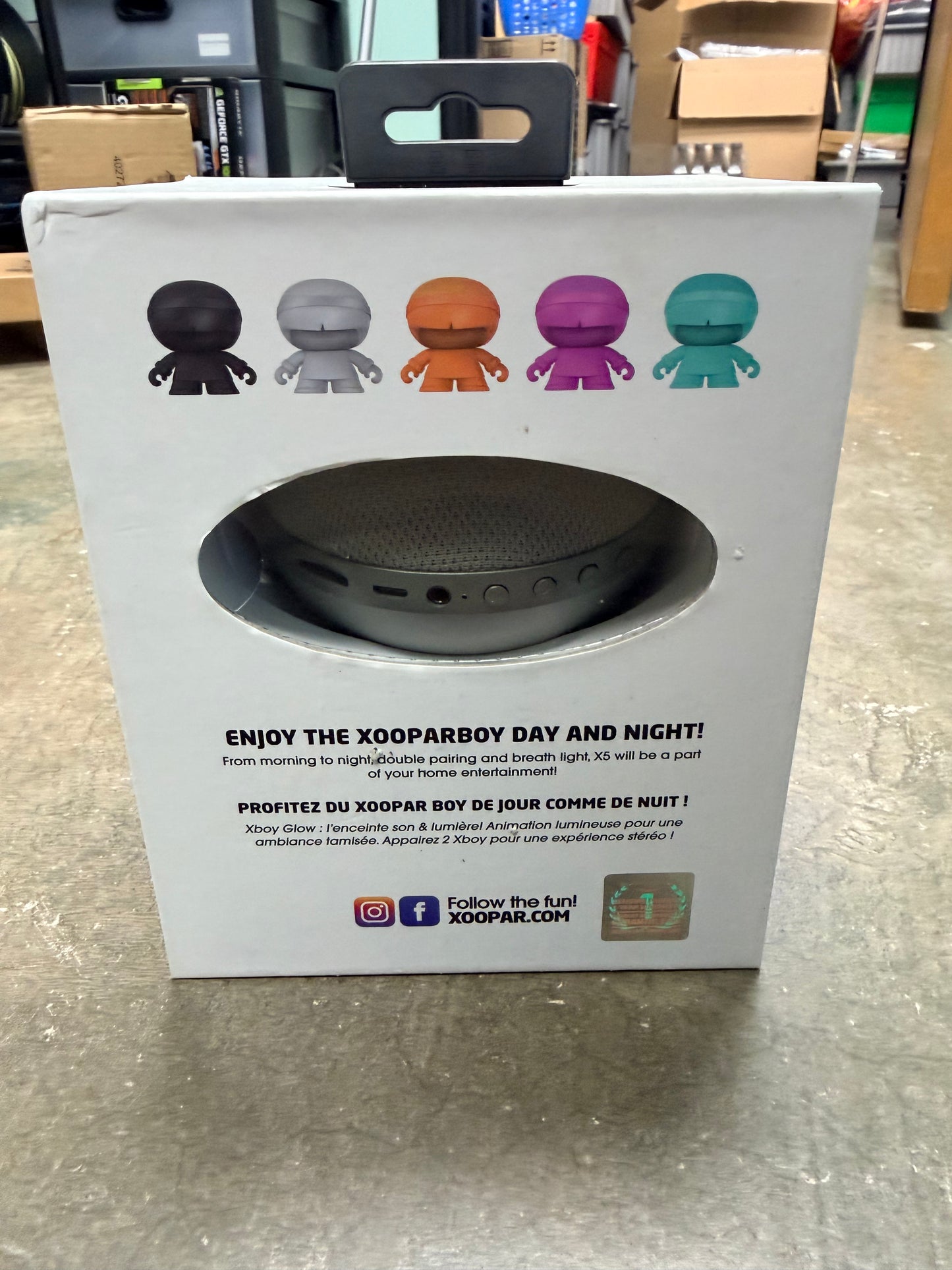 xoopar Boy Mini Wireless Lighting Speaker X-5