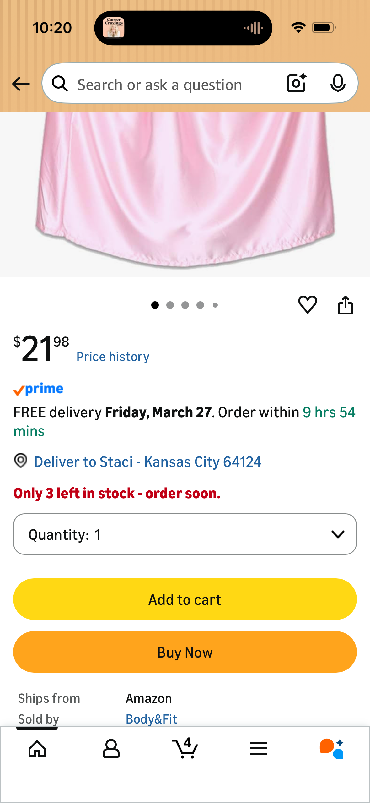 Gown(Light Pink, Bath Robe, Full body Covering, Soft and Sleek Fabric, eco-Friendly (One Size)