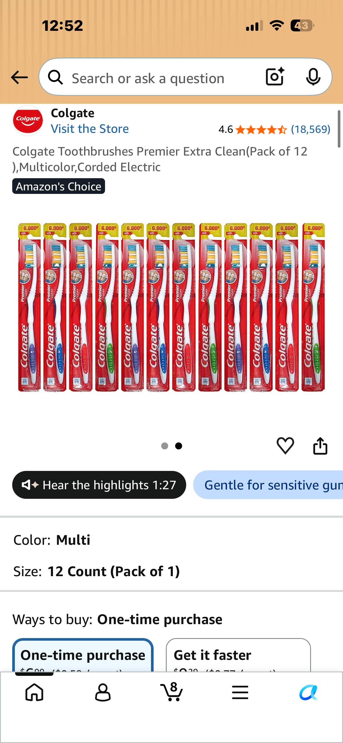 Colgate Toothbrushes Premier Extra Clean(Pack of 12 ),Multicolor