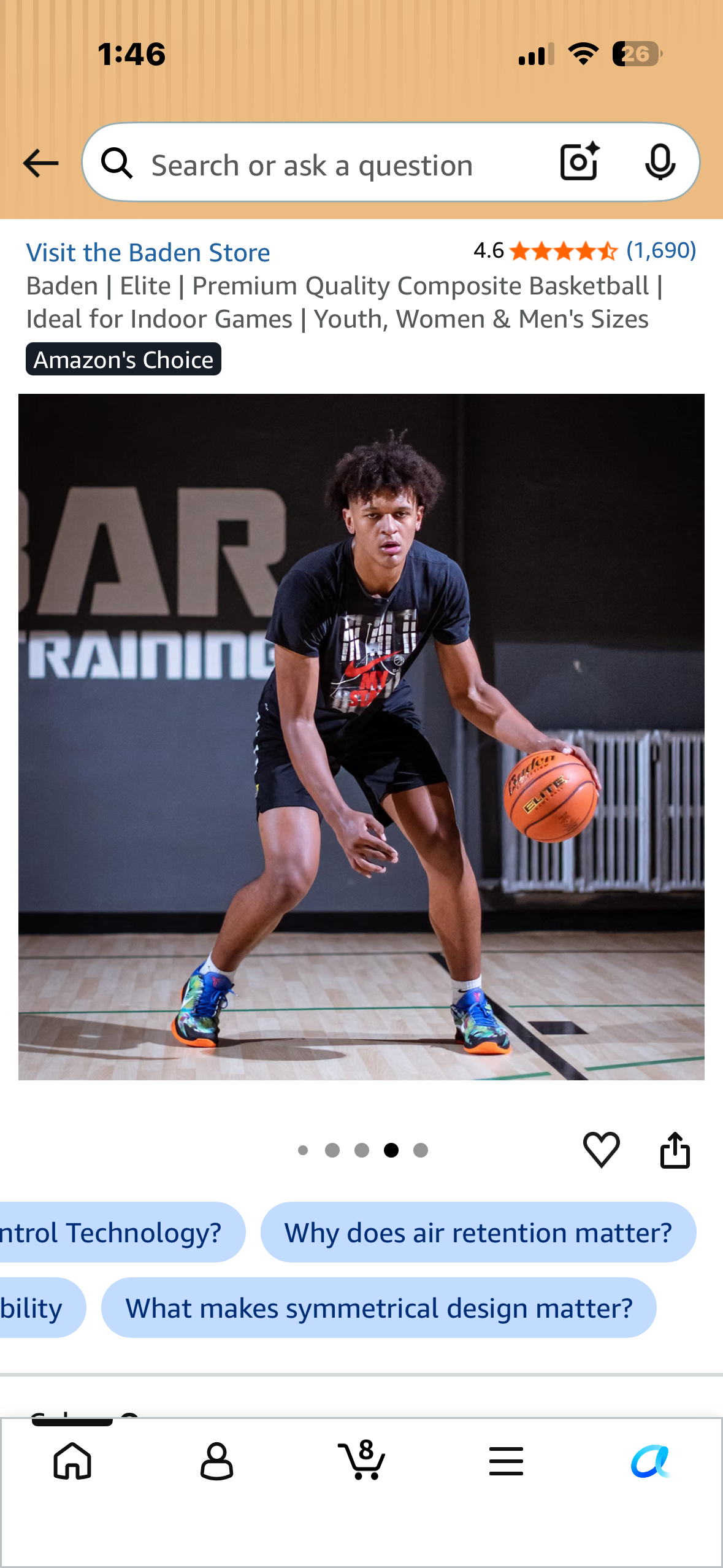 Baden | Elite | Premium Quality Composite Basketball |