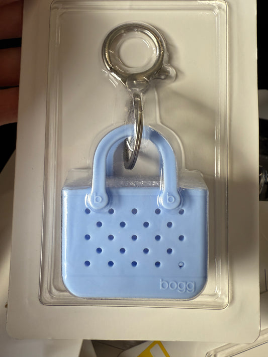 Tiny Tote Keychain Blue