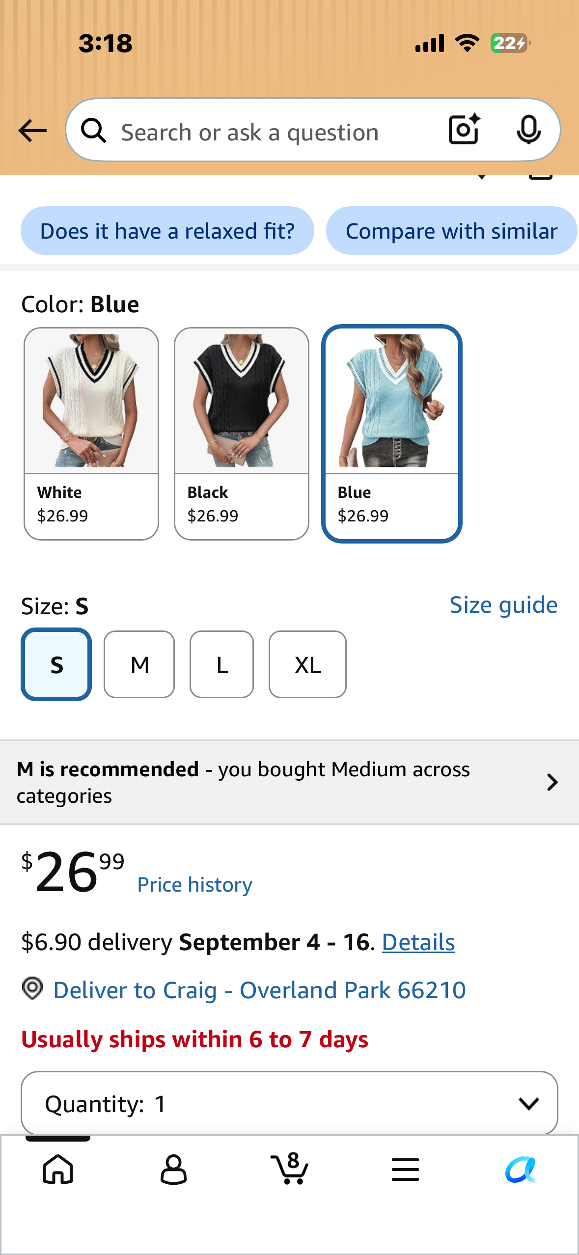 Oversized Sweater Vest for Women V Neck Cap Sleeve Cable Knit Vest Loose Striped Pullover Tank Tops (Size Small)