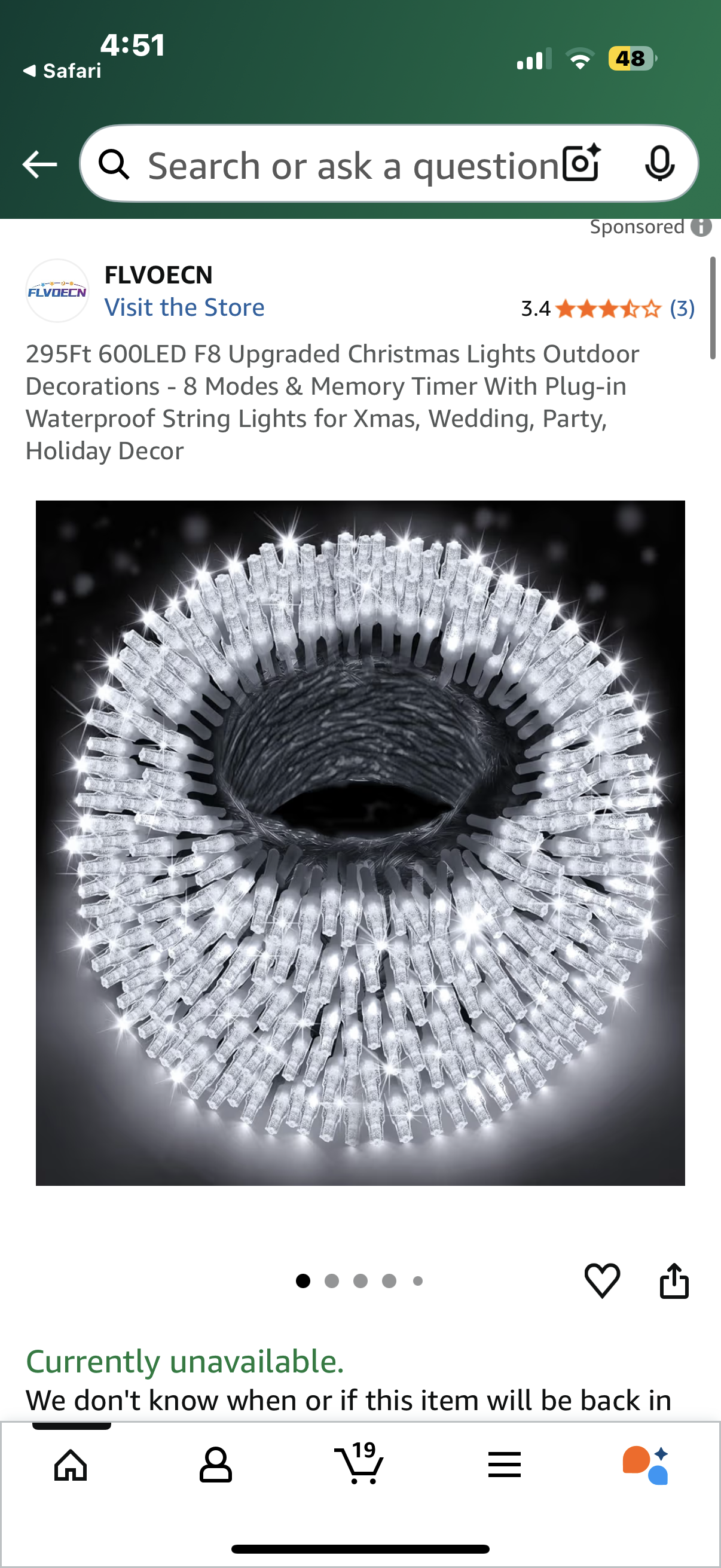 295Ft 600LED F8 Upgraded Christmas Lights Outdoor Decorations - 8 Modes & Memory Timer With Plug-in Waterproof String Lights for Xmas, Wedding, Party, Holiday Decor