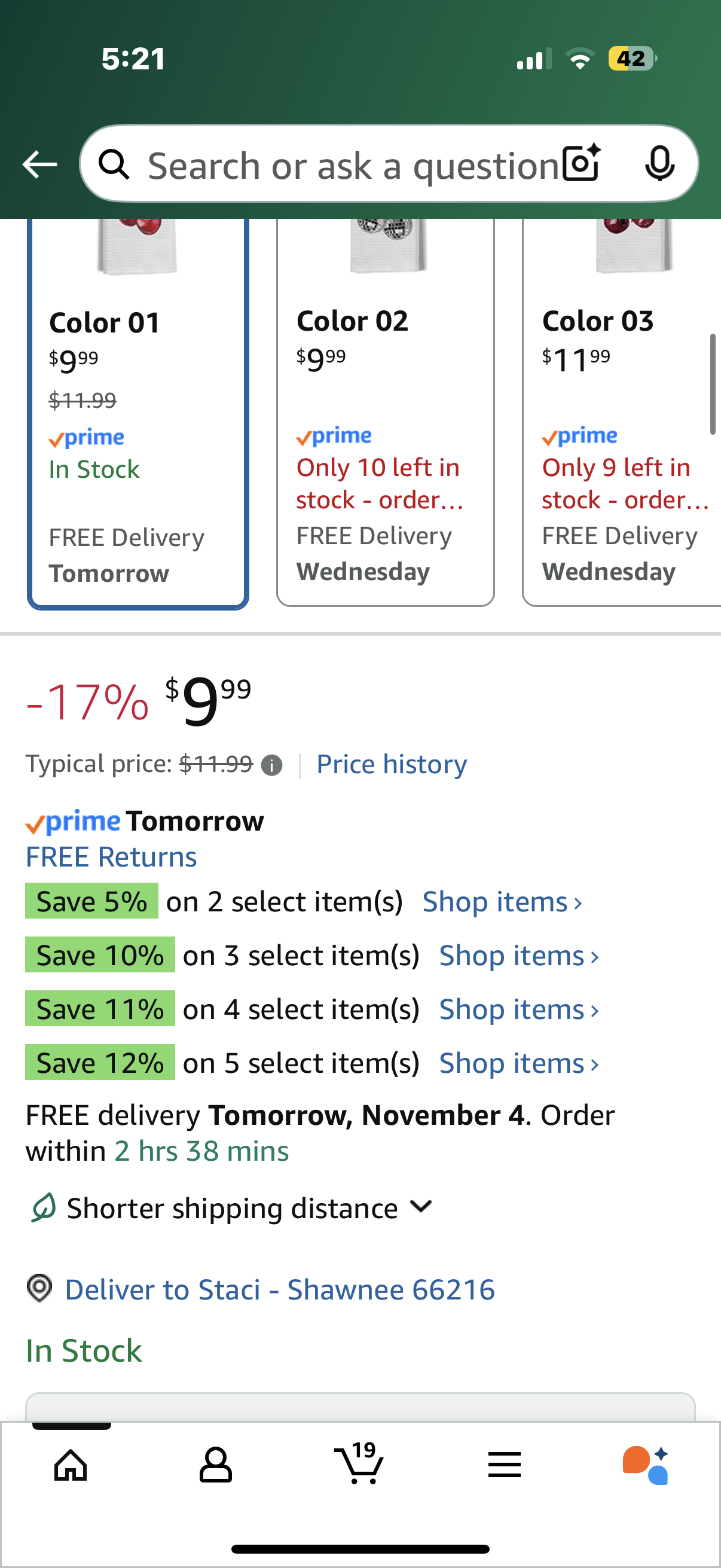 Kitchen Towels Hand Towels 16x24 Inches Pink Bow, Cherry Kitchen Decor, Preppy Coquette, Bathroom Decor, Pink, Preppy, Cherry, Coquette, Bathroom