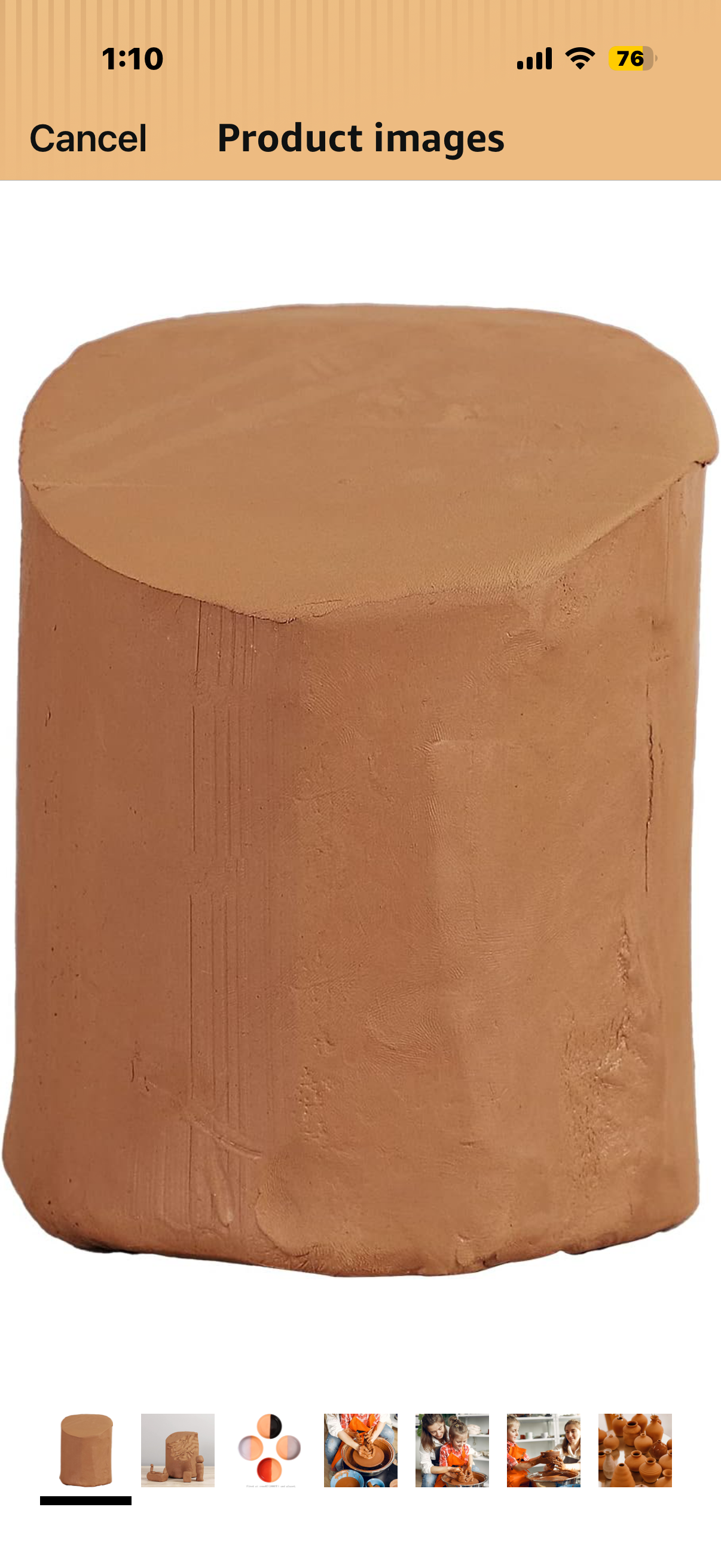 Deouss 5 lbs Low Fire Pottery Clay for Sculpting, Beginners, and Advance- Terra Cotta, Cone 06. Earthware Potters Throwing Clay. Ideal for Wheel Throwing, Hand Building, Firing and More