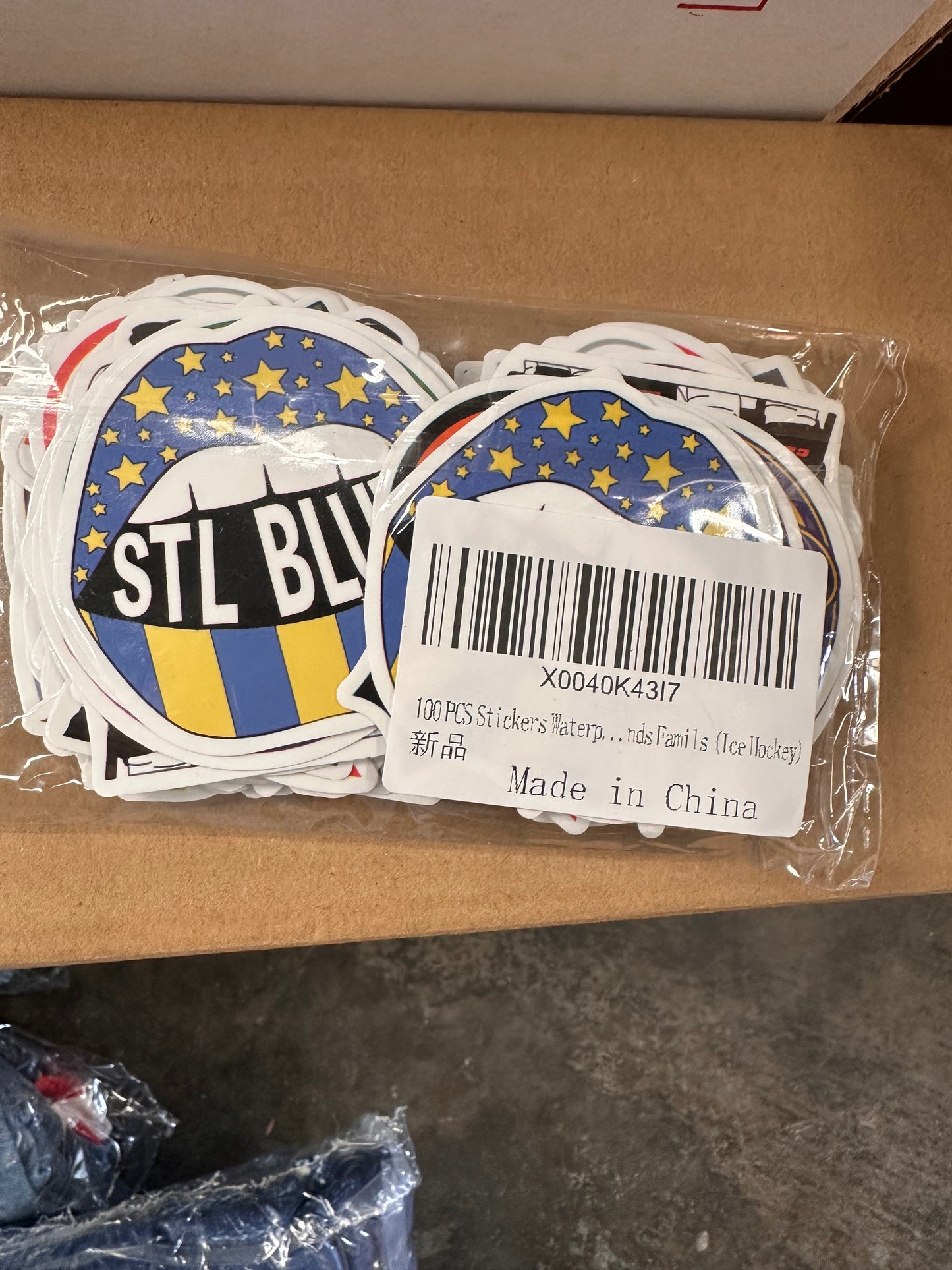 100 Ice Hockey Stickers