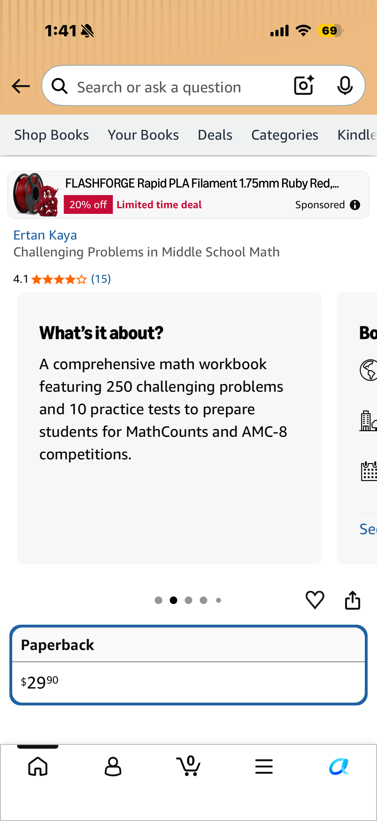 Challenging Problems in Middle School Math