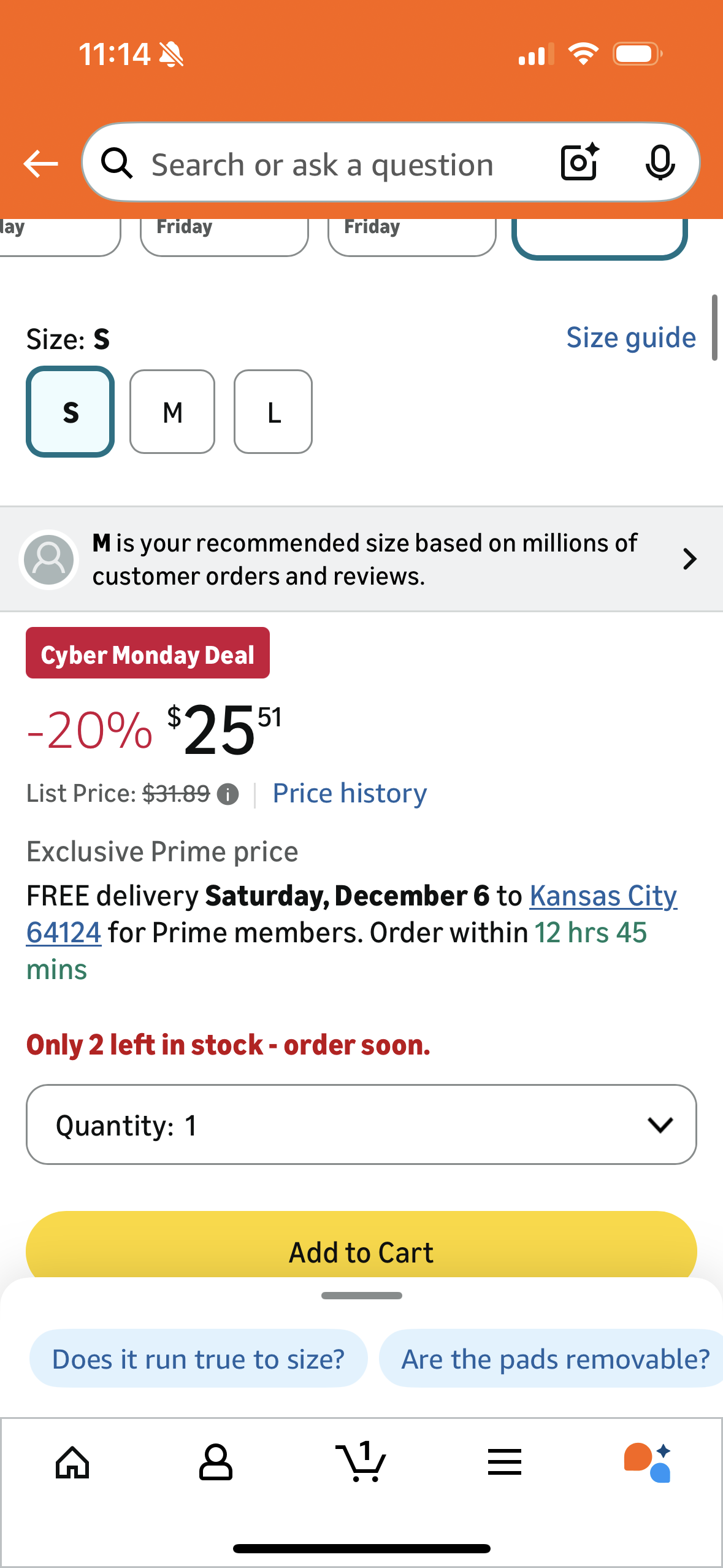 Halter Bra Longline Sports Bra Wireless Seamless Padded Backless Bralette (Size Small)