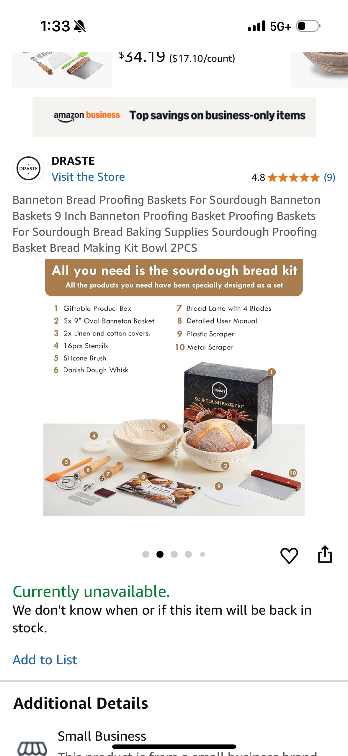 Banneton Bread Proofing Baskets For Sourdough Banneton Baskets 9 Inch Banneton Proofing Basket Proofing Baskets For Sourdough Bread Baking Supplies Sourdough Proofing Basket Bread Making Kit Bowl 2PCS