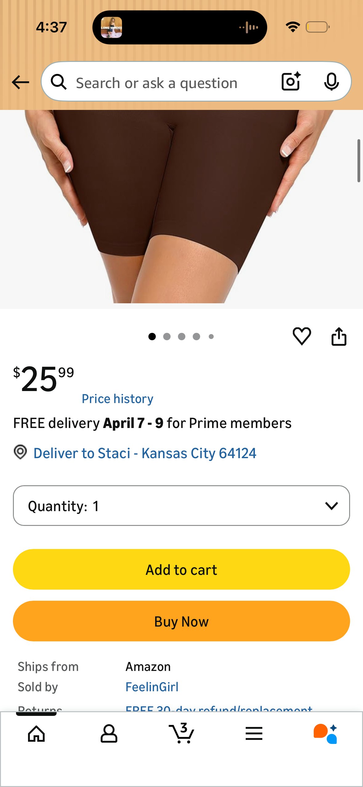 FeelinGirl Shapewear for Women Butt Lift Body Shaper Tummy Control High Waist Firm Control Body Shaper Shorts (Size 3XL-4XL)