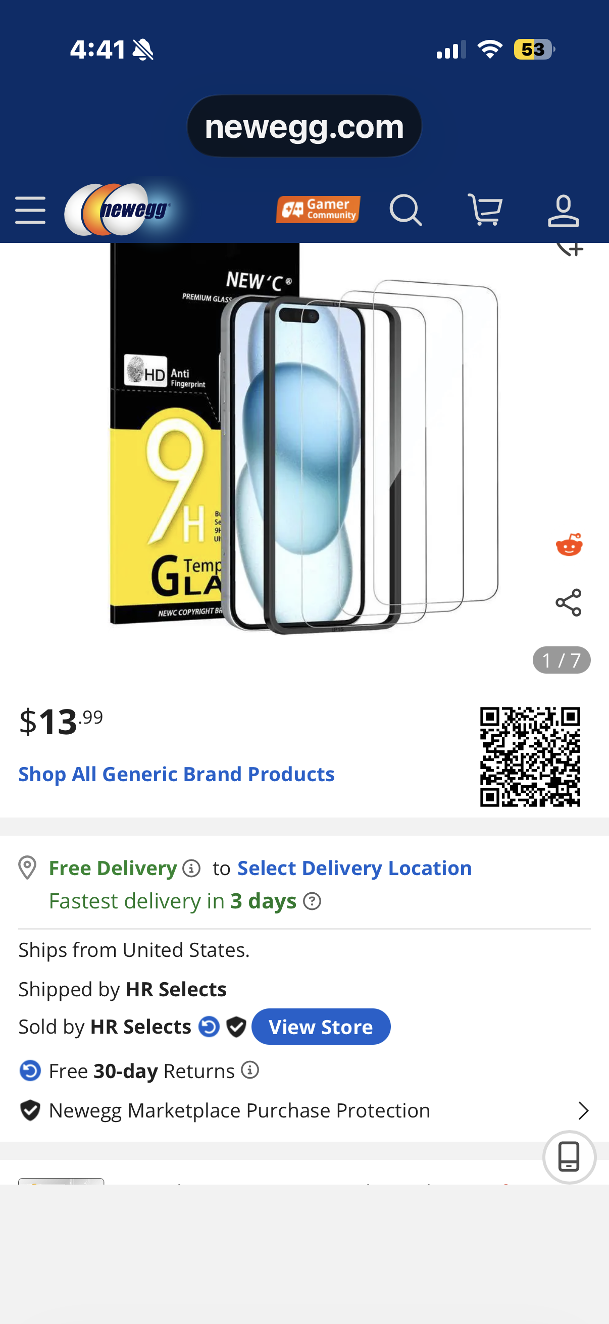 3 Pack Designed for iPhone 16, iPhone 15 Screen Protector (6.1 inches),Enhanced Tempered Glass Protection with easy installation tool included,Case Friendly Ultra Resistant
