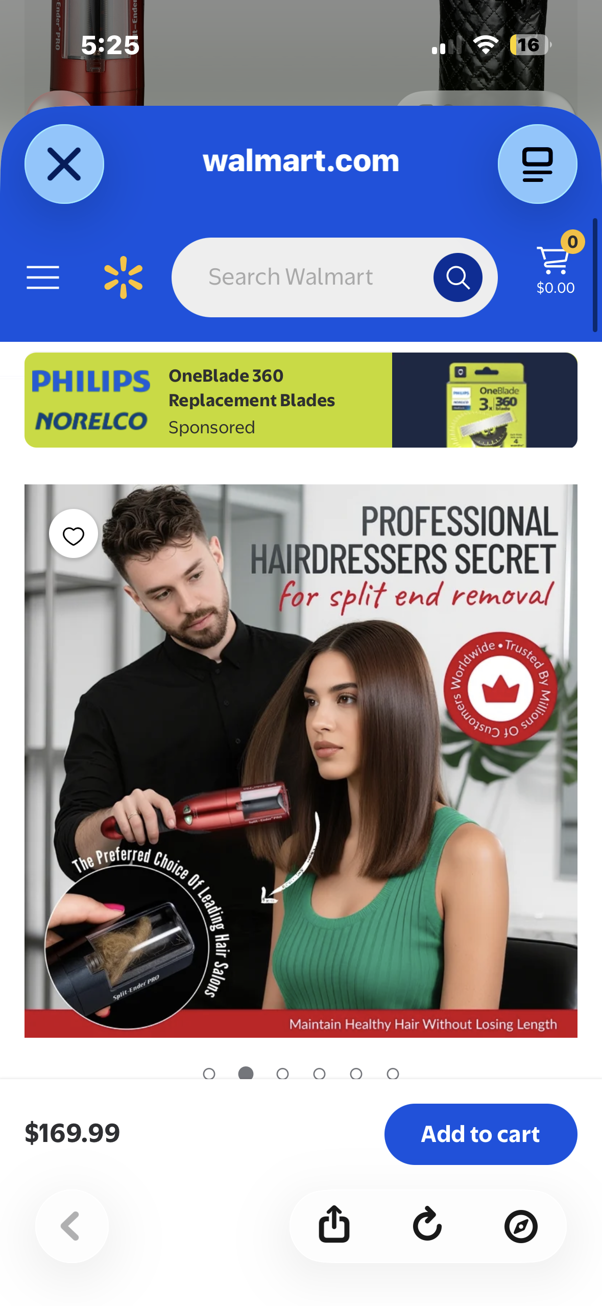 Split Ender Pro, Automatic Split End Hair Trimmer, Rechargeable Tool for the Fast & Easy Removal of Split Damaged Hair Ends