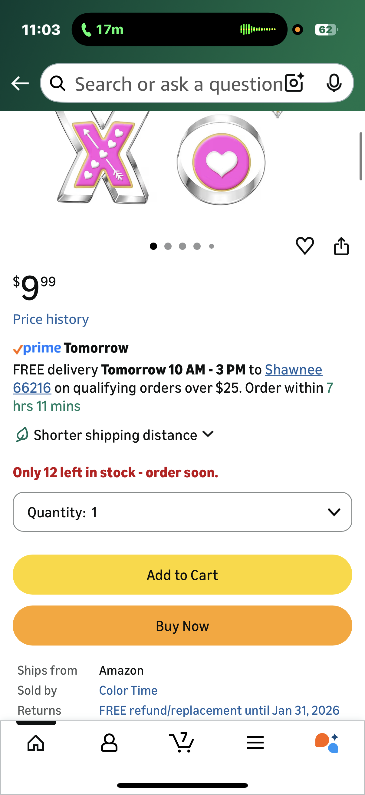 Cookie Cutter Set-6 Piece-Dishwasher Safe-Large Heart, Mini Heart, Lips, X, and O