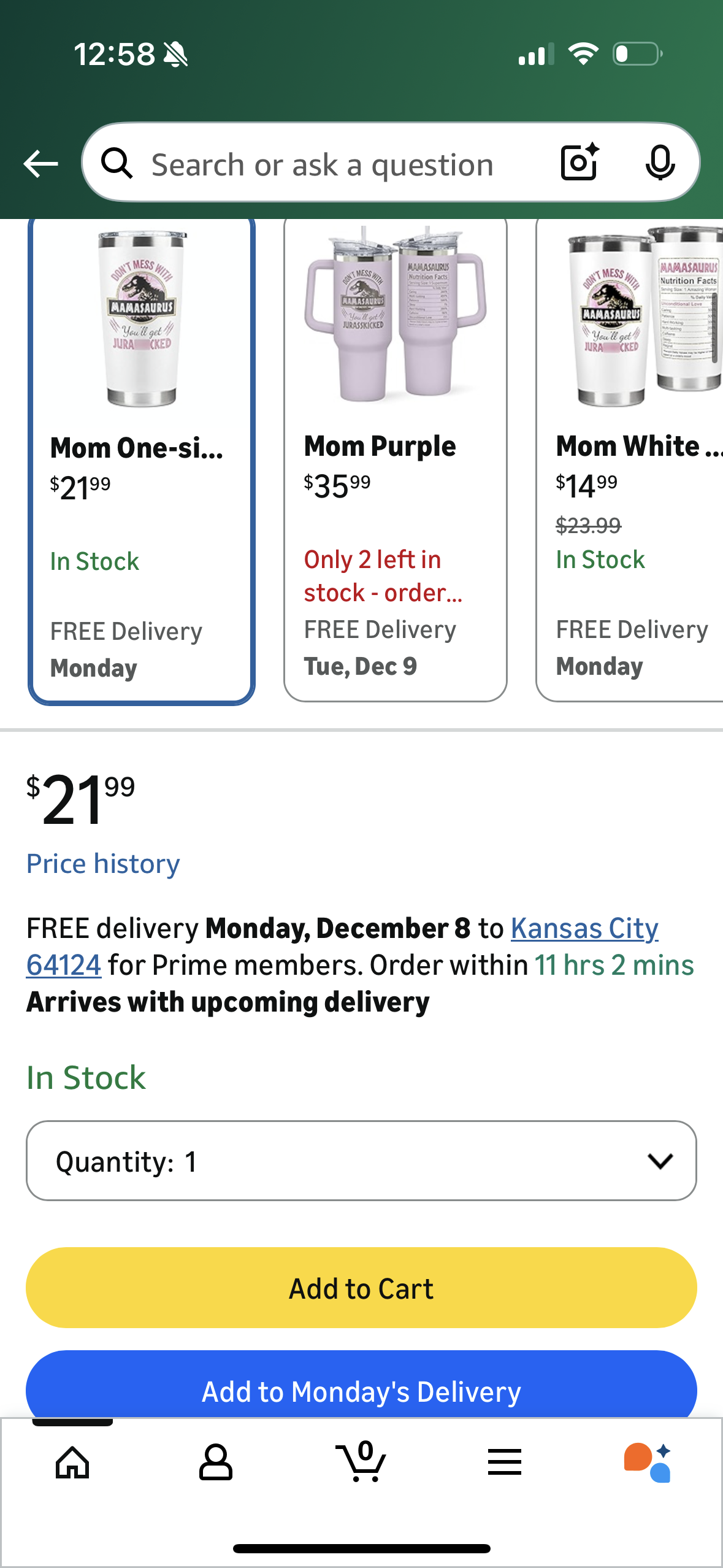 Don’t Mess With Mamasaurus You’ll get Jurasskicked 20 Oz Stainless Steel Tumbler