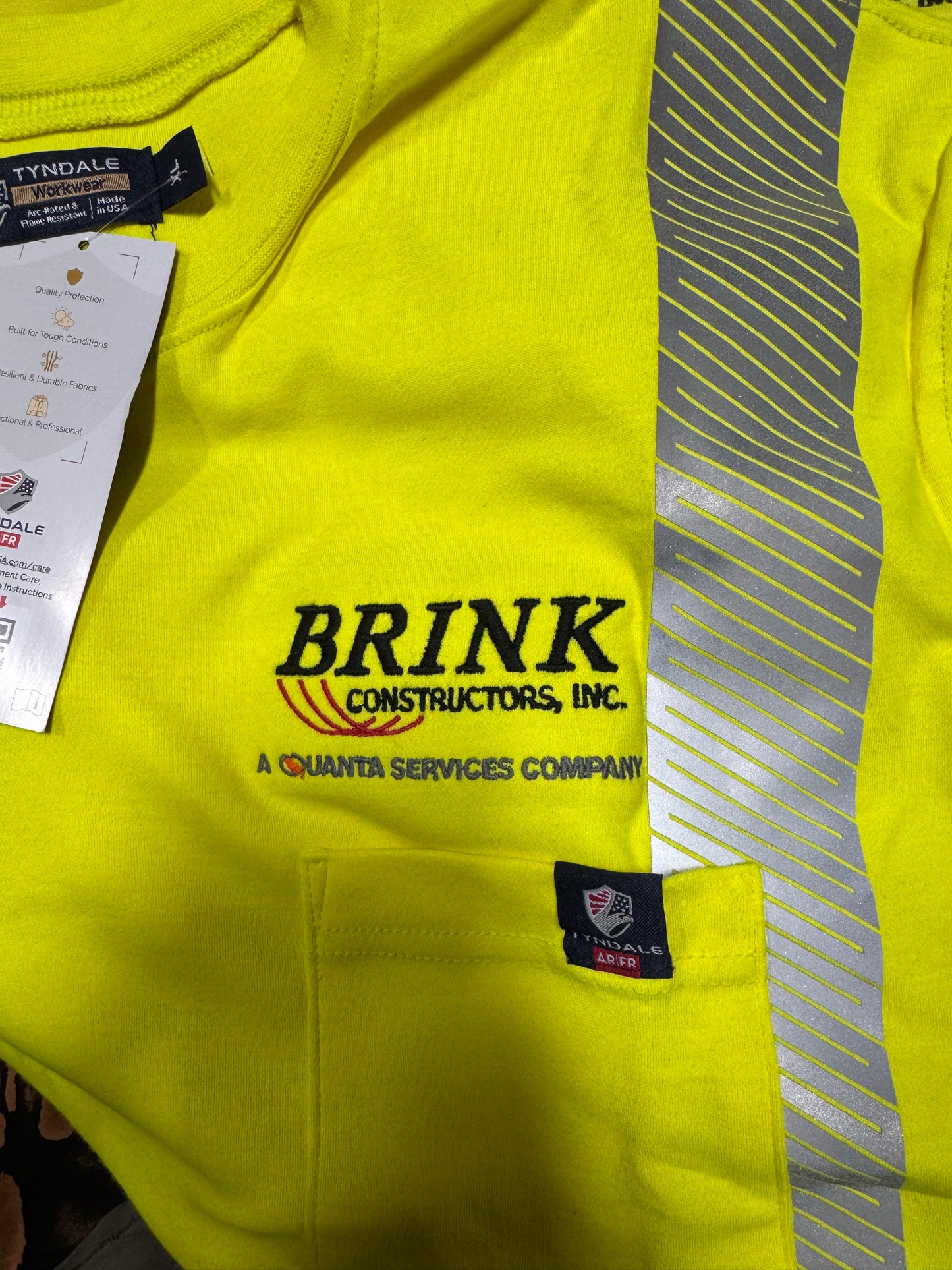 Bulwark Hi Vis Long Sleeve T-Shirt (Size XL)