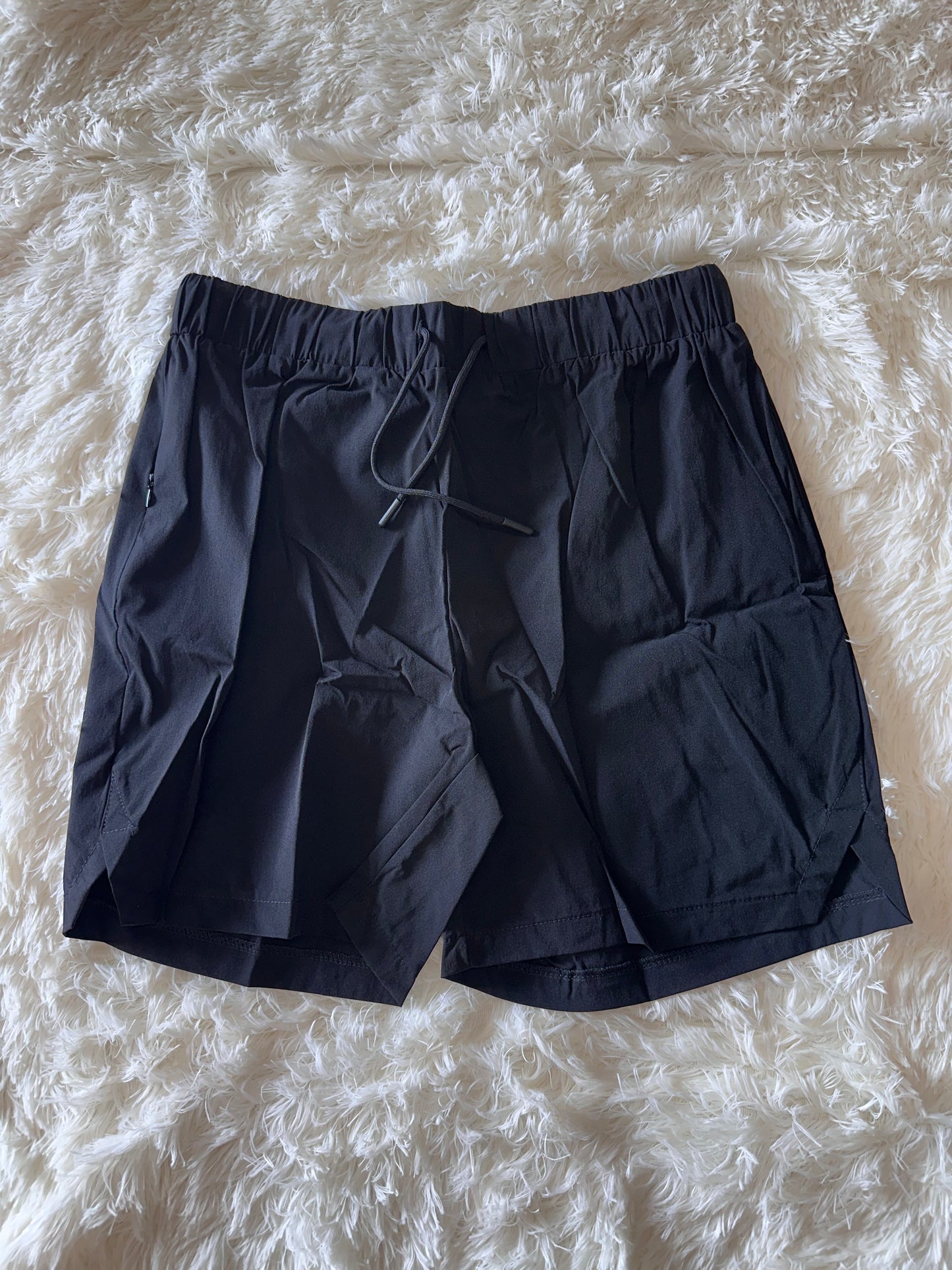 Men's Quick Dry Breathable Lightweight Shorts, Black (Size XL)