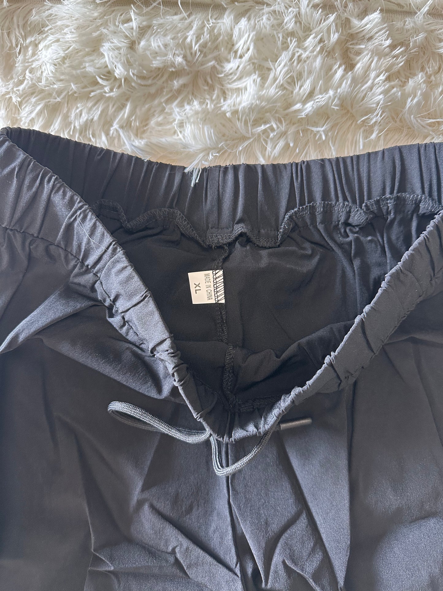 Men's Quick Dry Breathable Lightweight Shorts, Black (Size XL)