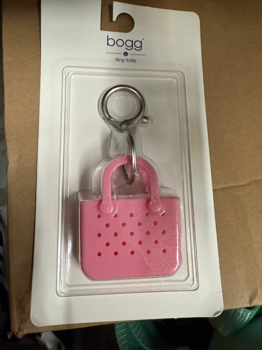 Tiny Tote Keychain Pink