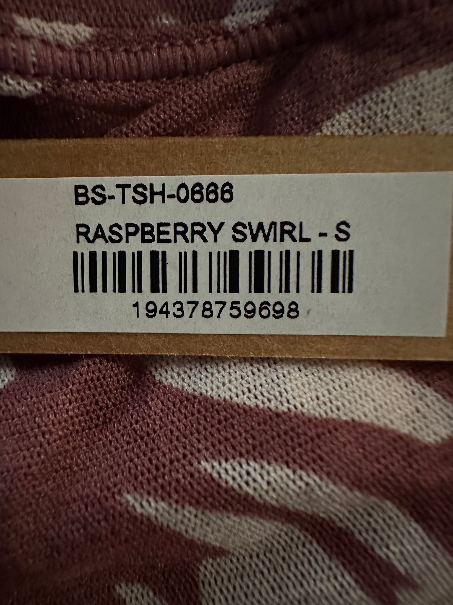SKIMS Logo Mesh Bodysuit - Raspberry Swirl S