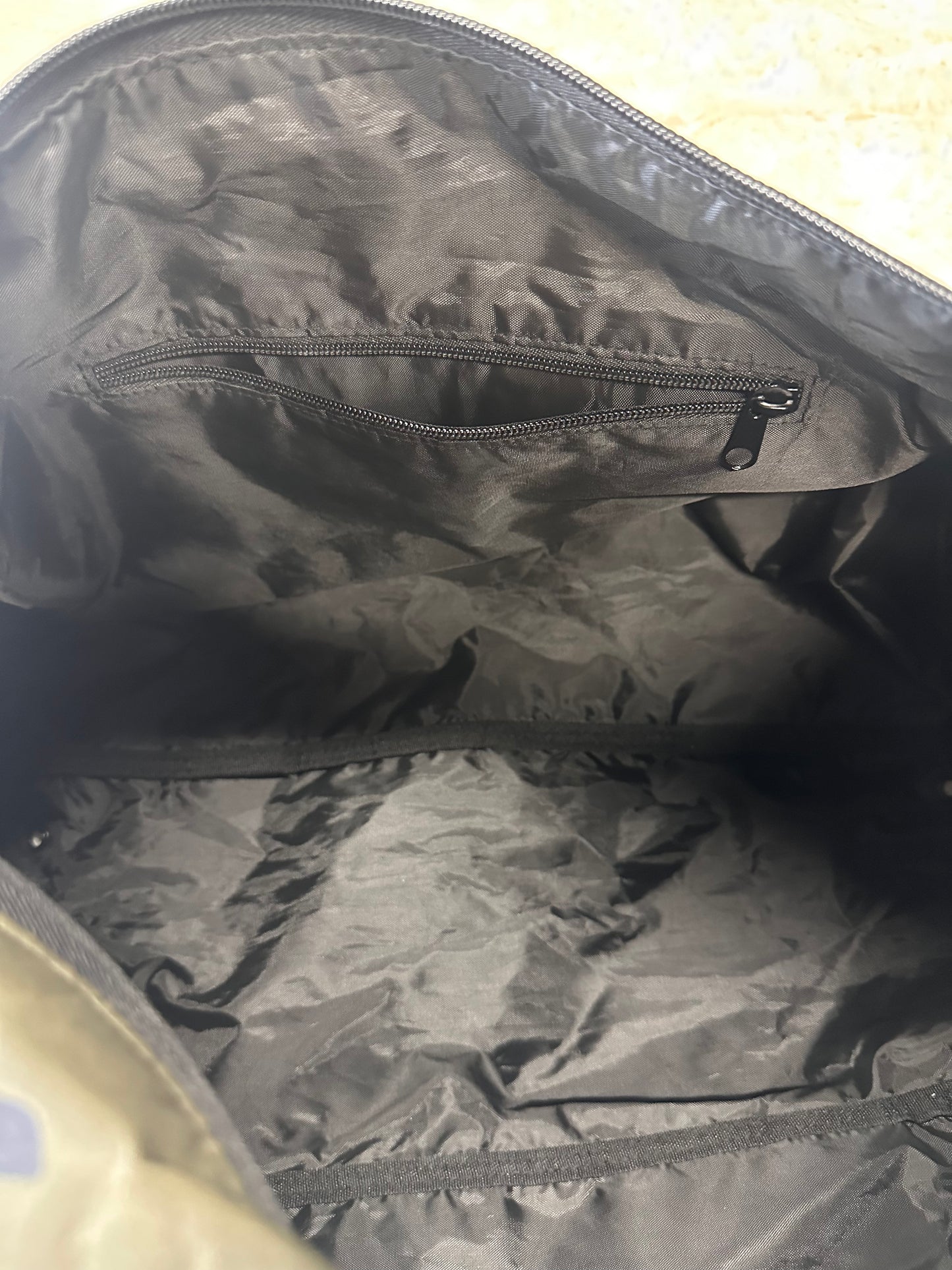 PINK Victoria's Secret Camo Duffel Bag - Green & Black - Gym/Travel