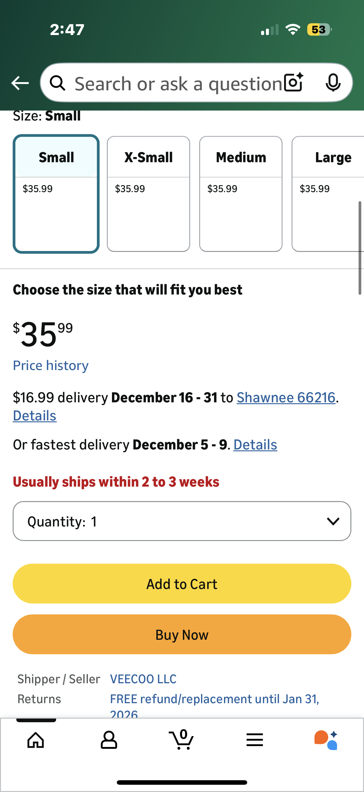 Women's Sexy Christmas Cosplay Costume Dress with Hat (Size Small)