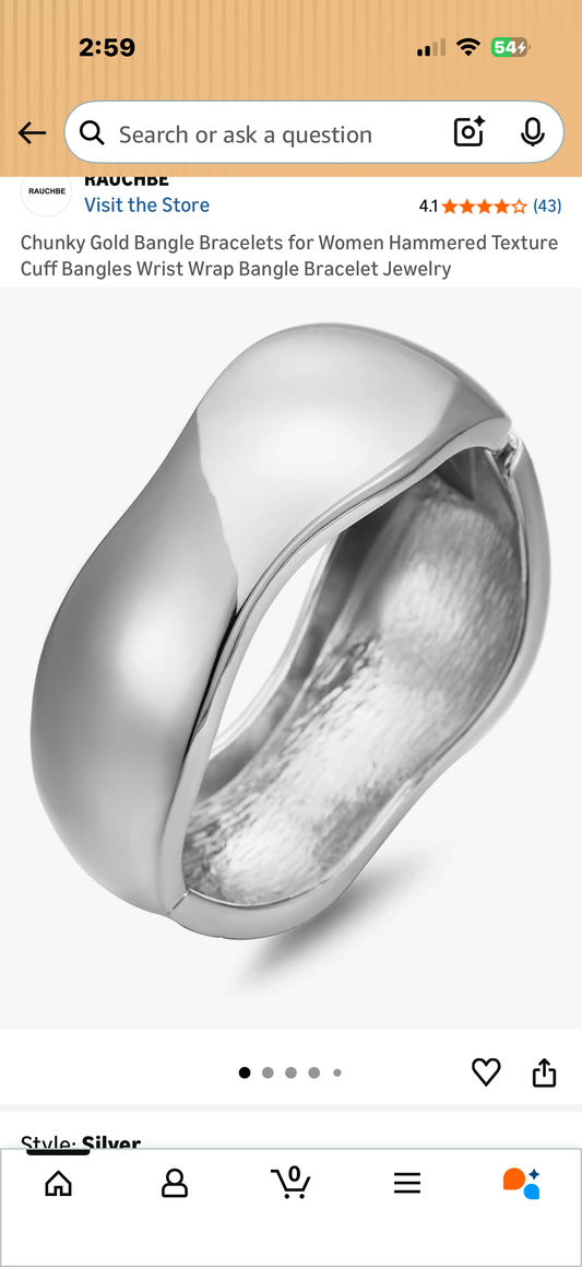 Chunky Silver Bangle Bracelets for Women Hammered Texture Cuff Bangles Wrist Wrap Bangle Bracelet Jewelry
