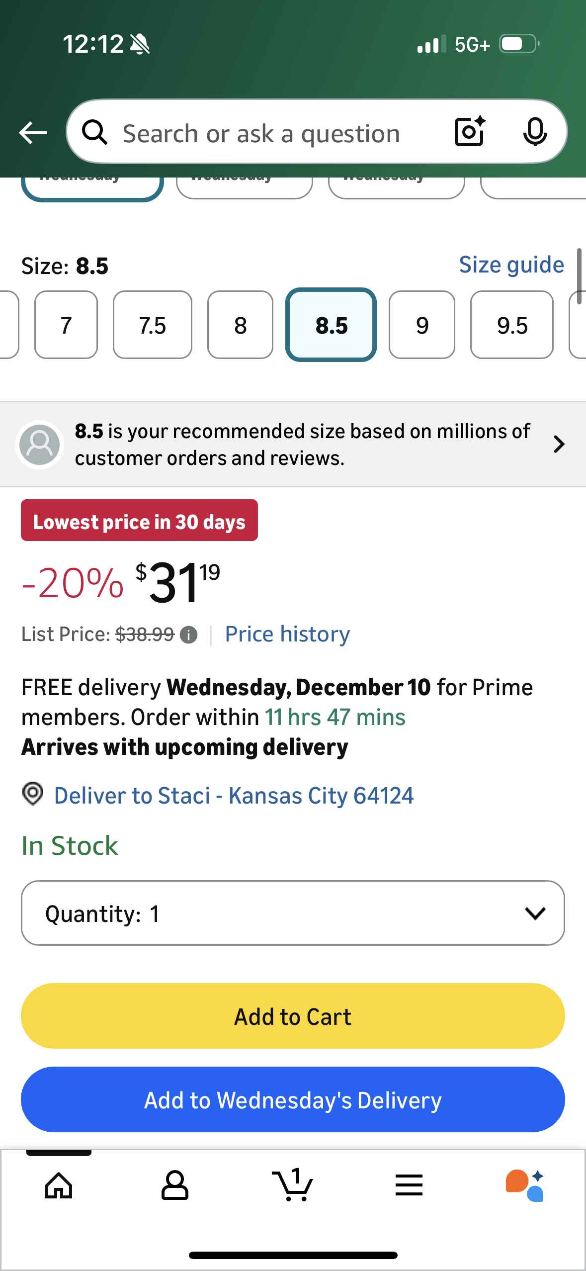 Chunky High Heels Pumps Closed Toe Block Strapy Gold Sparkly Heel (Size US 8.5 Women’s)