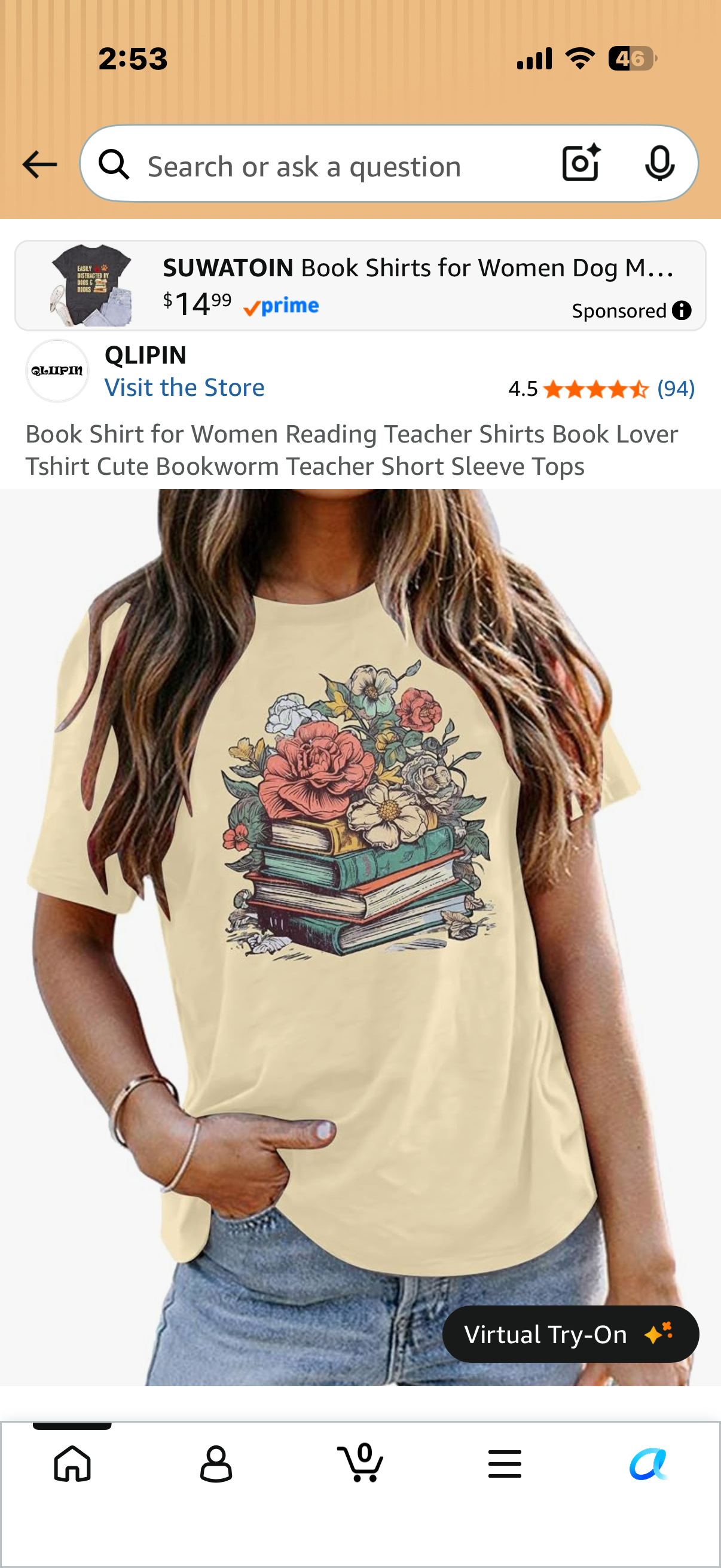 Book Shirt for Women Reading Teacher Shirts Book Lover Tshirt Cute Bookworm Teacher Short Sleeve Tops (Size Small)