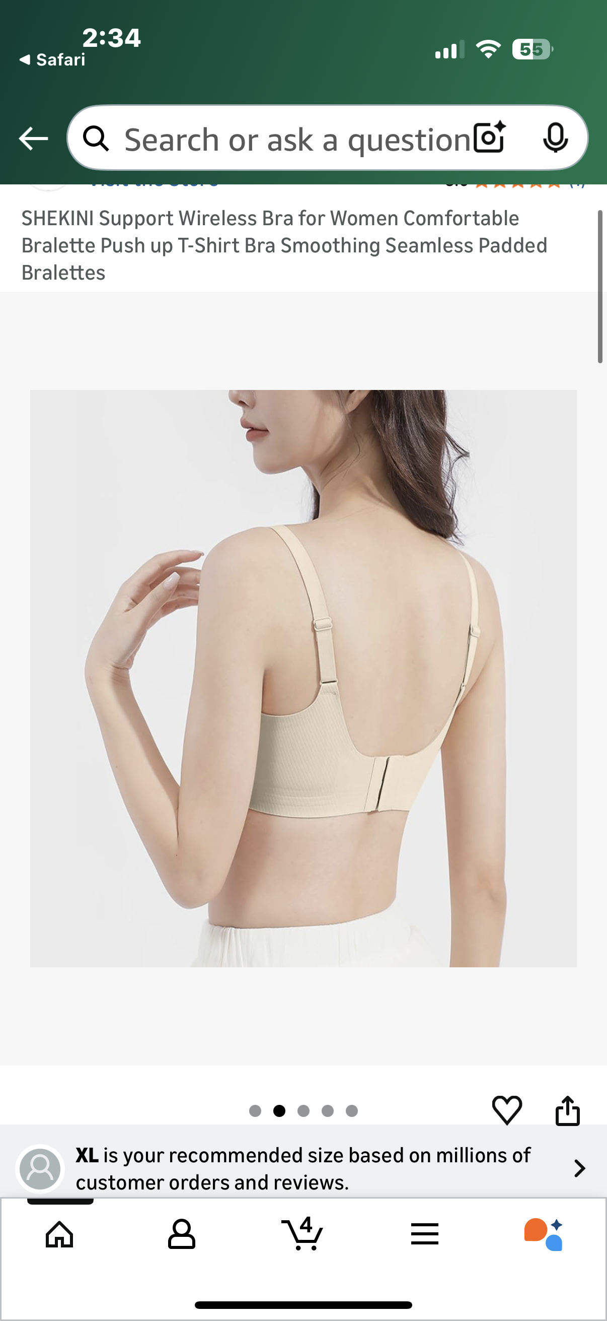 Support Wireless Bra for Women Comfortable Bralette Push up T-Shirt Bra Smoothing Seamless Padded Bralettes