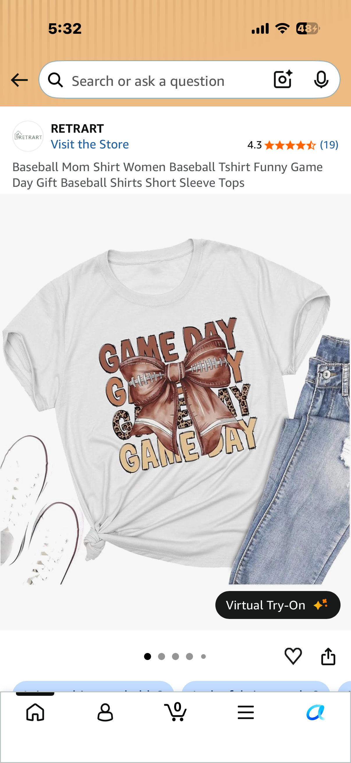Baseball Mom Shirt Women Baseball Tshirt Funny Game Day Gift Baseball Shirts Short Sleeve Tops