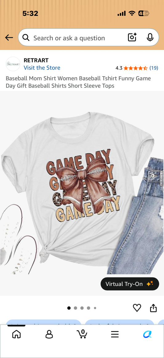 Baseball Mom Shirt Women Baseball Tshirt Funny Game Day Gift Baseball Shirts Short Sleeve Tops