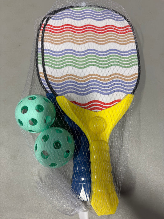 4pc Pickleball Set - Sun Squad™: MDF Paddleball Game for Ages 5+