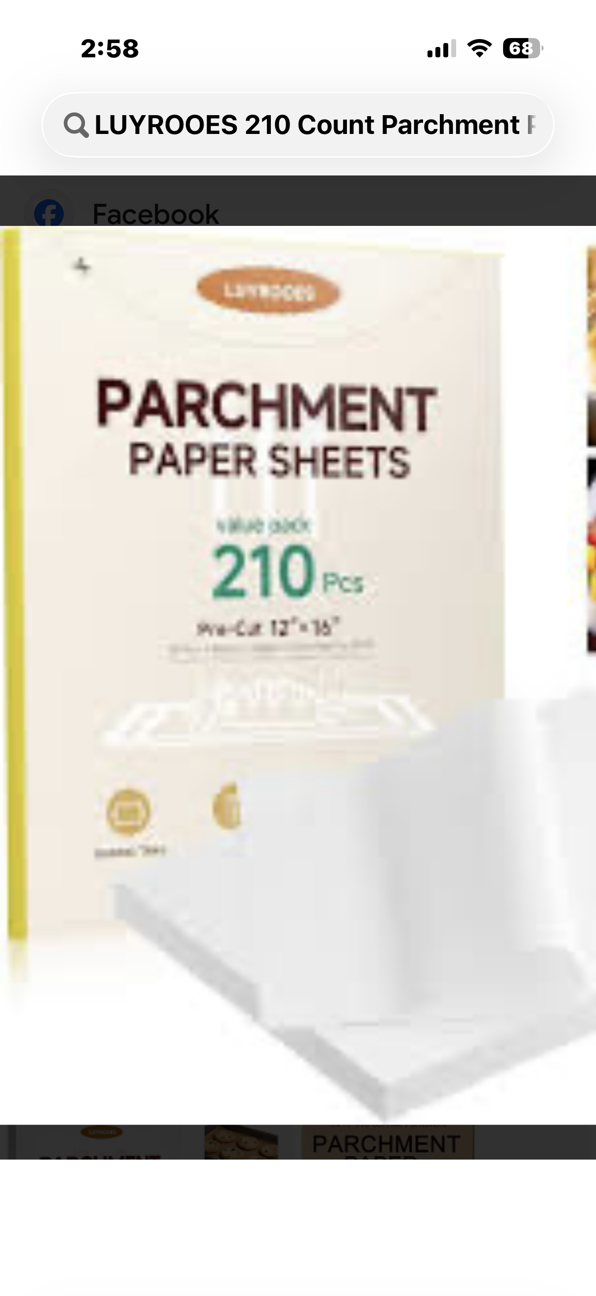 LUYROOES 210 Count Parchment Paper Sheets 12x16In, Pre-Cut Half Sheet Pan Liners, Non-Stick, Flat, No Curling Baking Paper for Oven, Roasting, Wrapping, Holiday Baking Essentials[Premium Series,White]
