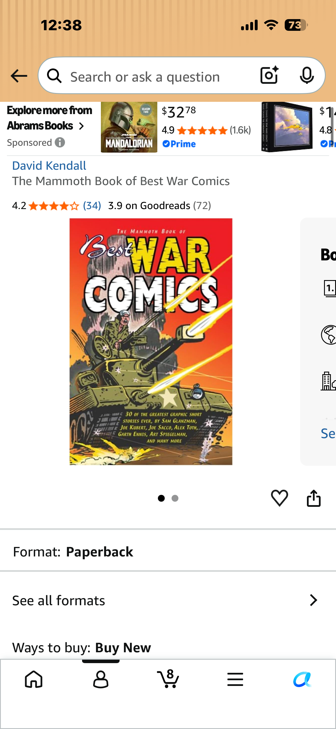 The Mammoth Book of Best War Comics